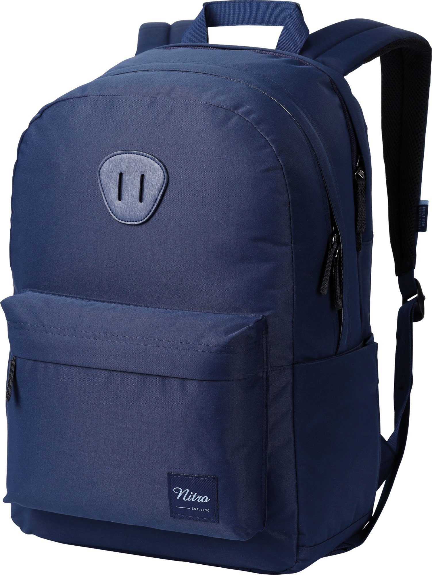 NITRO Vrijetijdsrugzak Urban Plus Daypack, streetpack in retro-stijl, alledaagse rugzak, schoolrugzak