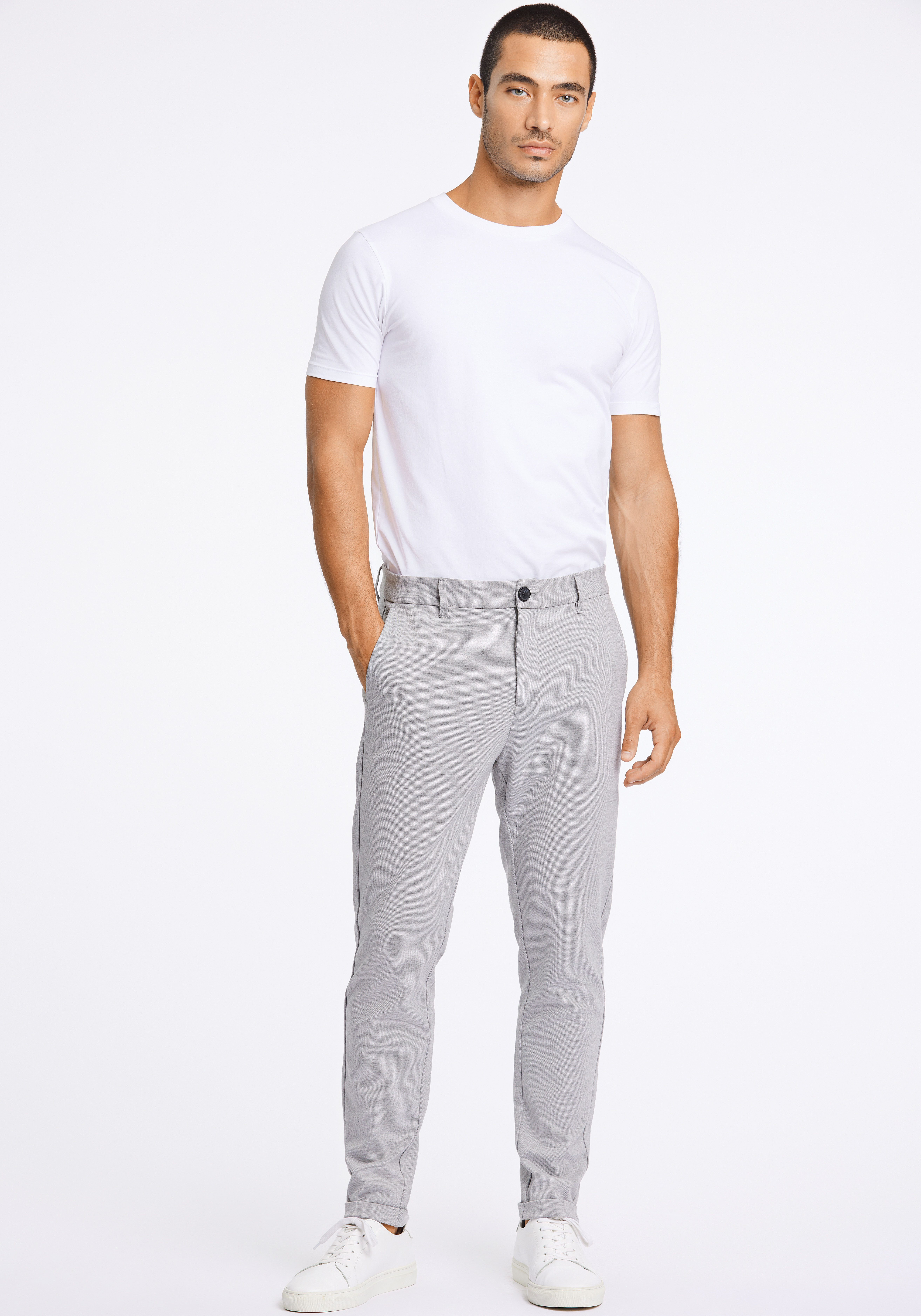 LINDBERGH Stoffen broek met stretch