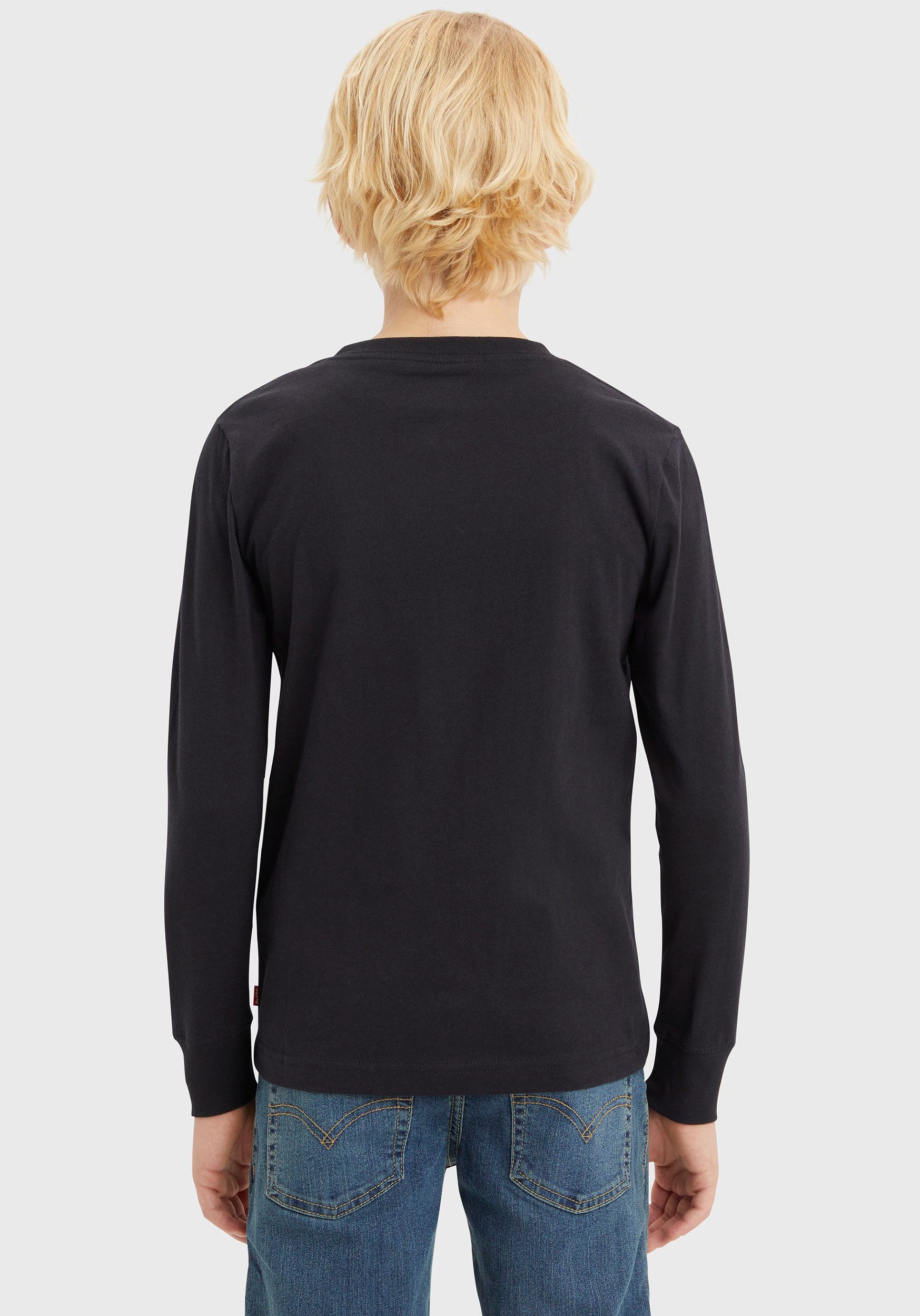 Levi's Kidswear Shirt met lange mouwen LVB LS GRAPHIC TEE SHIRT