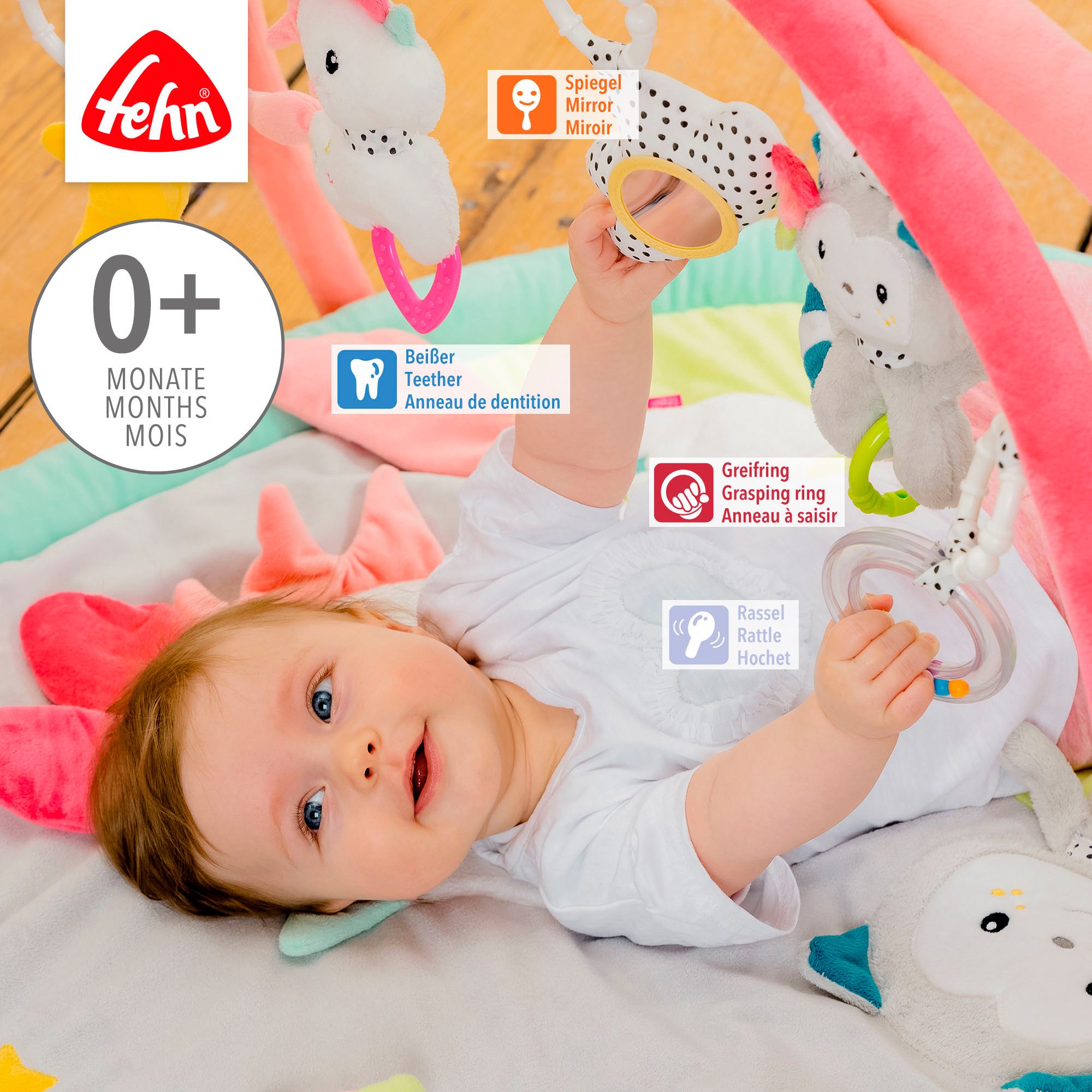 Fehn Speelboog Aiko & Yuki, 3-D-activiteit deken