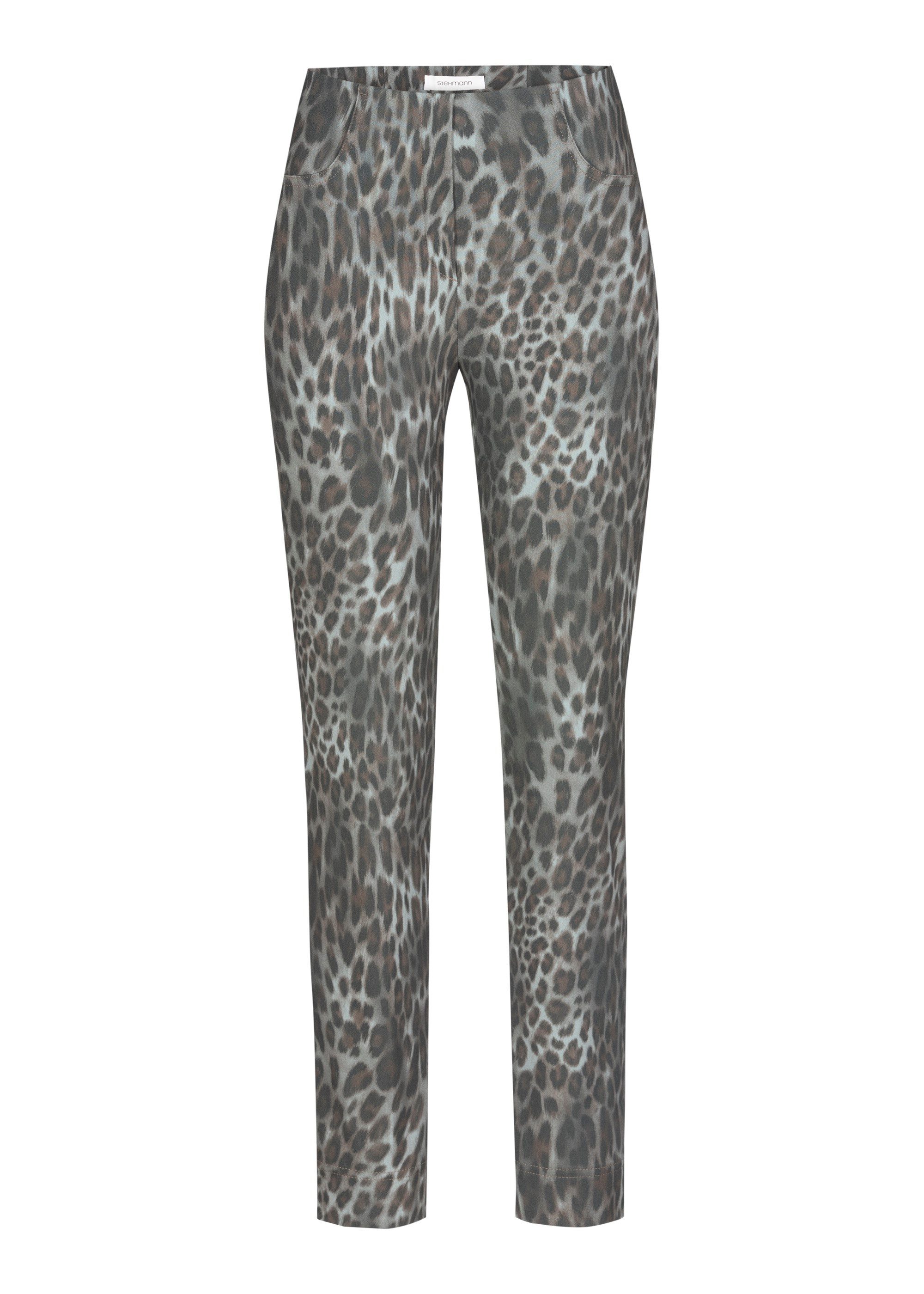 Stehmann 7/8 broek Loli smal gesneden, middelhoge taille