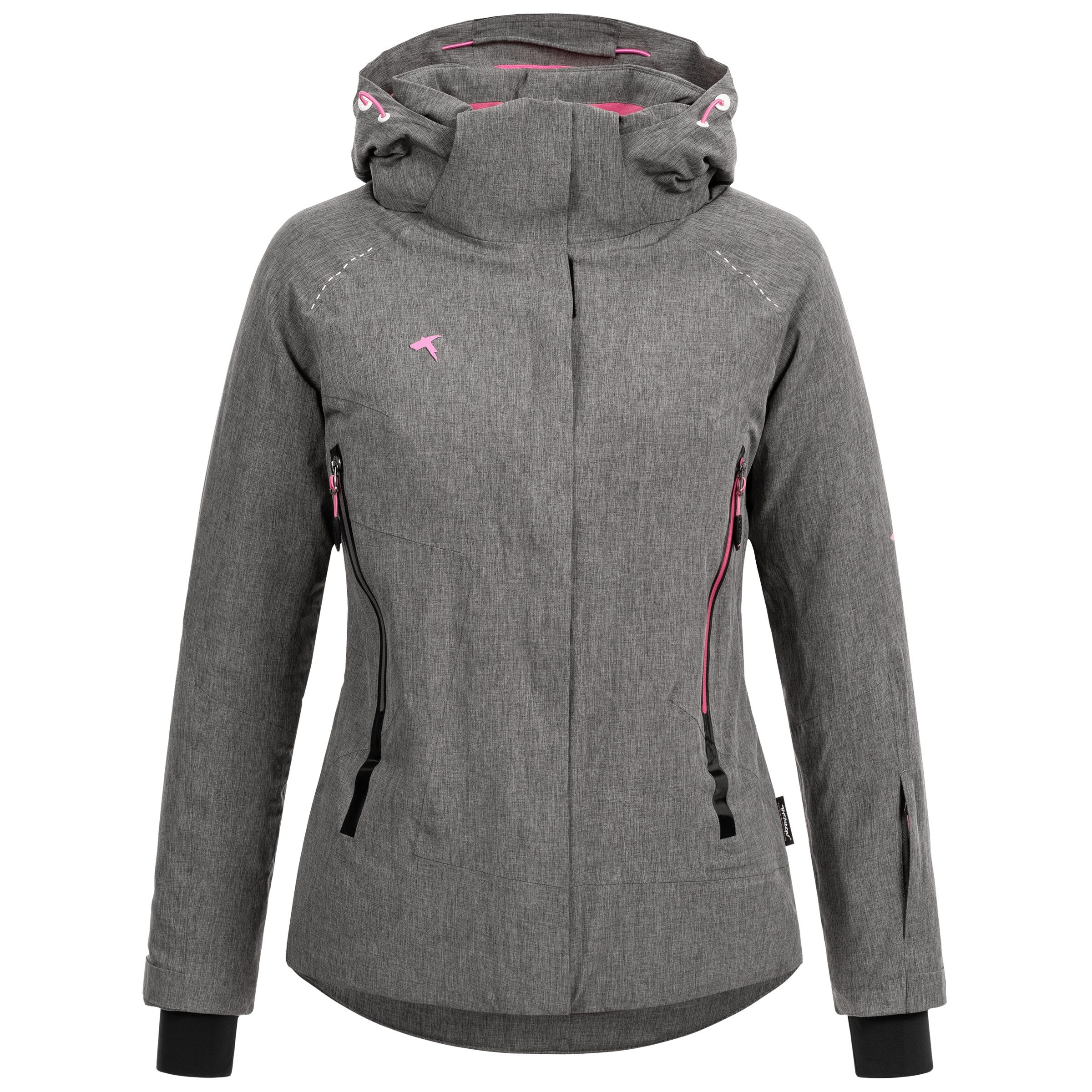 DEPROC Active Winterjack CALGARY WINTER Women zachte skijas in sportieve uitstraling
