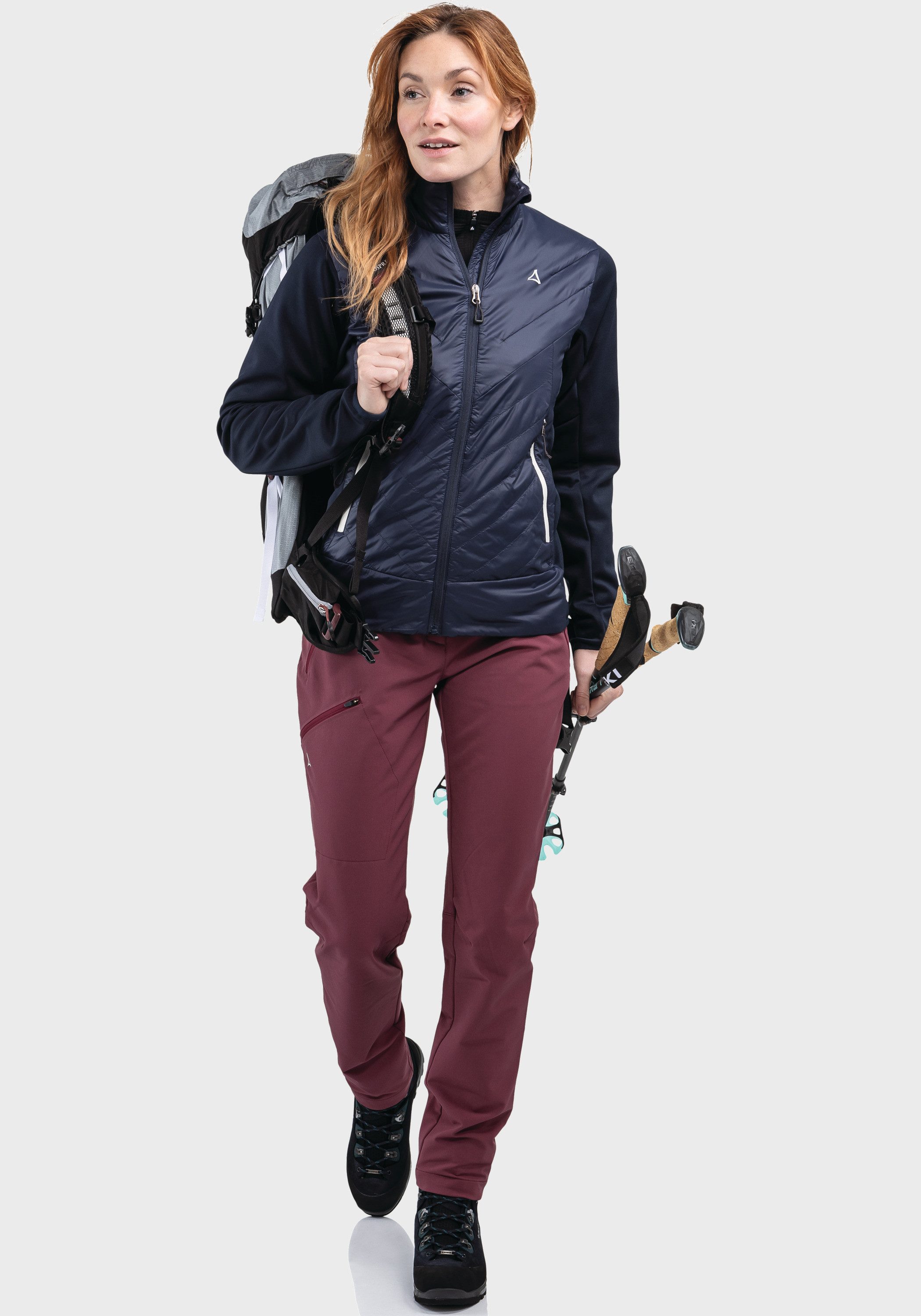 Schöffel Fleecejack Hiking Hybrid Jk Style Cascata WMS