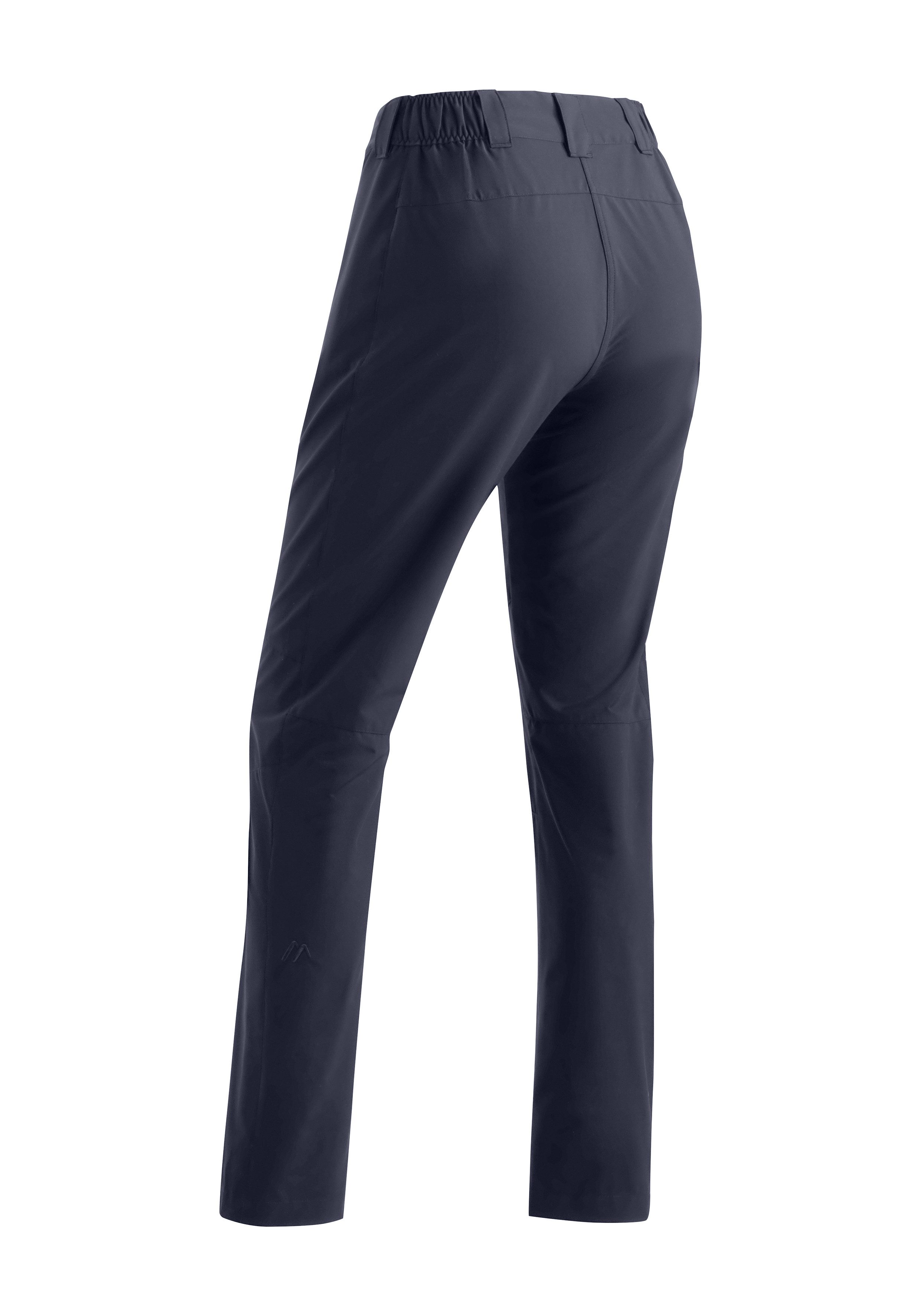 Maier Sports Outdoorbroek Lulaka loop Dames wandelbroek, functionele broek met zakken + riem, regular fit