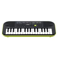 casio keyboard mini-keyboard sa-46 met omschakelknop voor piano--orgelgeluid zwart