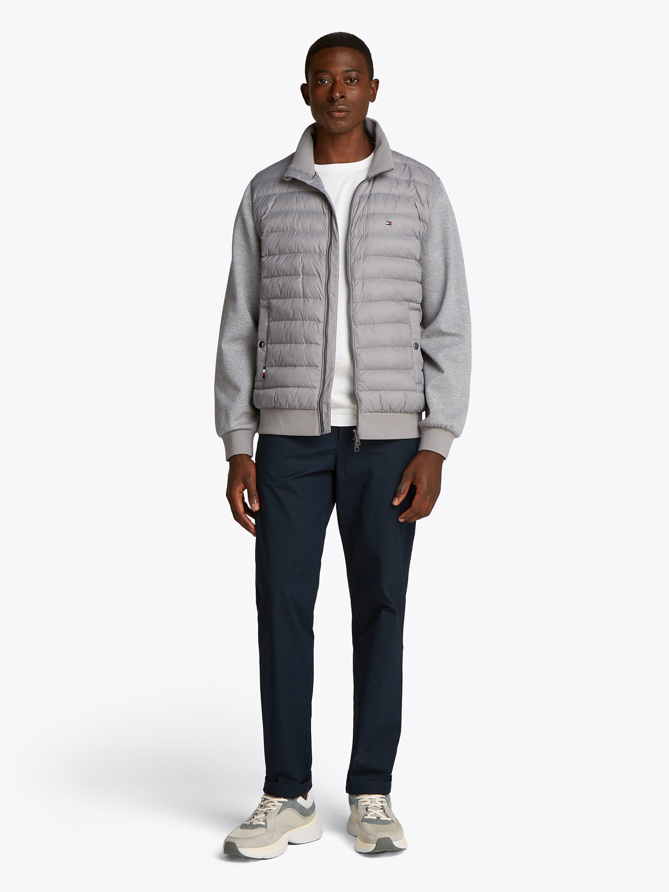 Tommy Hilfiger Sweatvest MIX MEDIA STAND CLLR