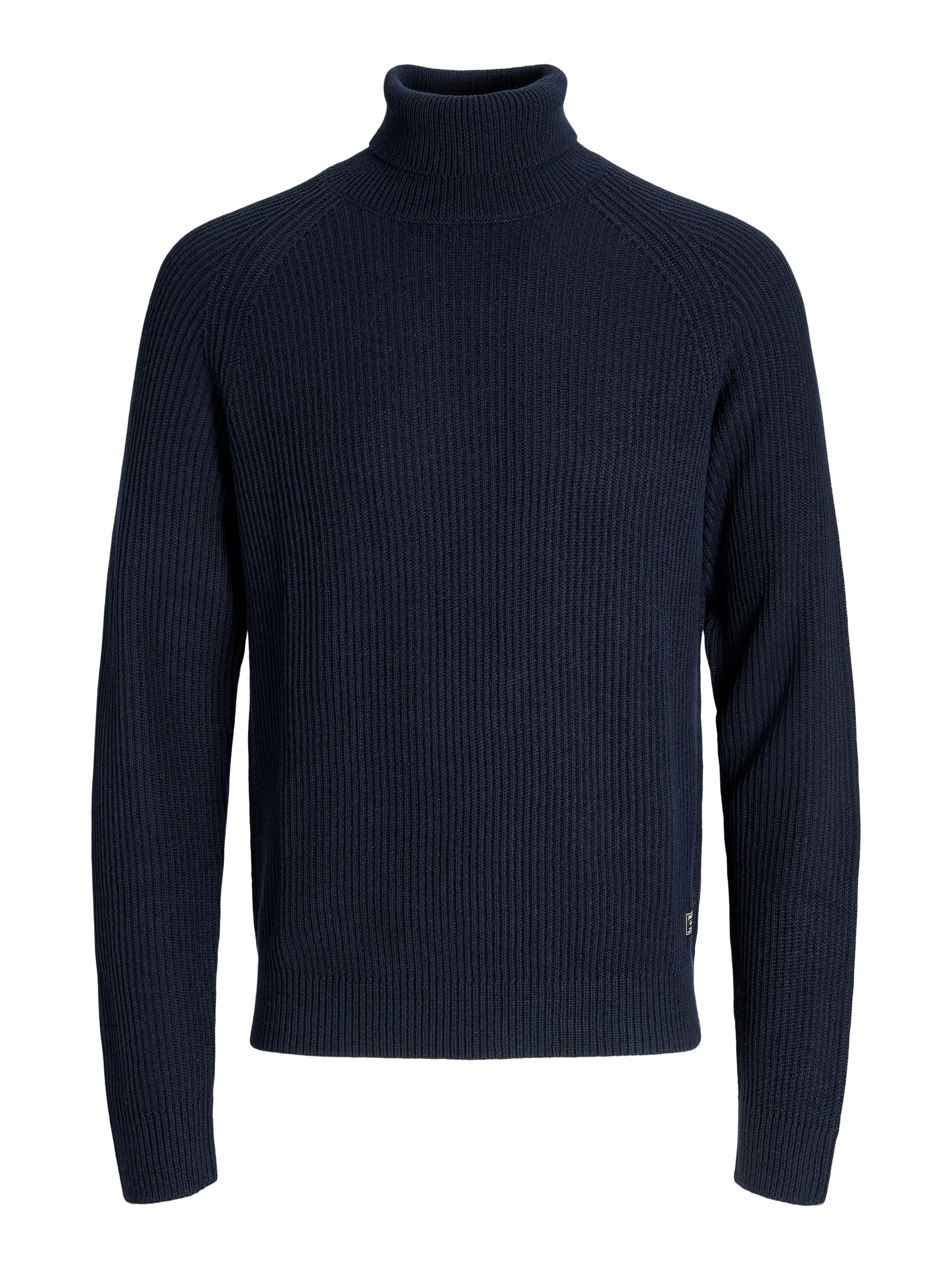 Jack & Jones Coltrui JJPANNEL KNIT ROLL NECK AW25