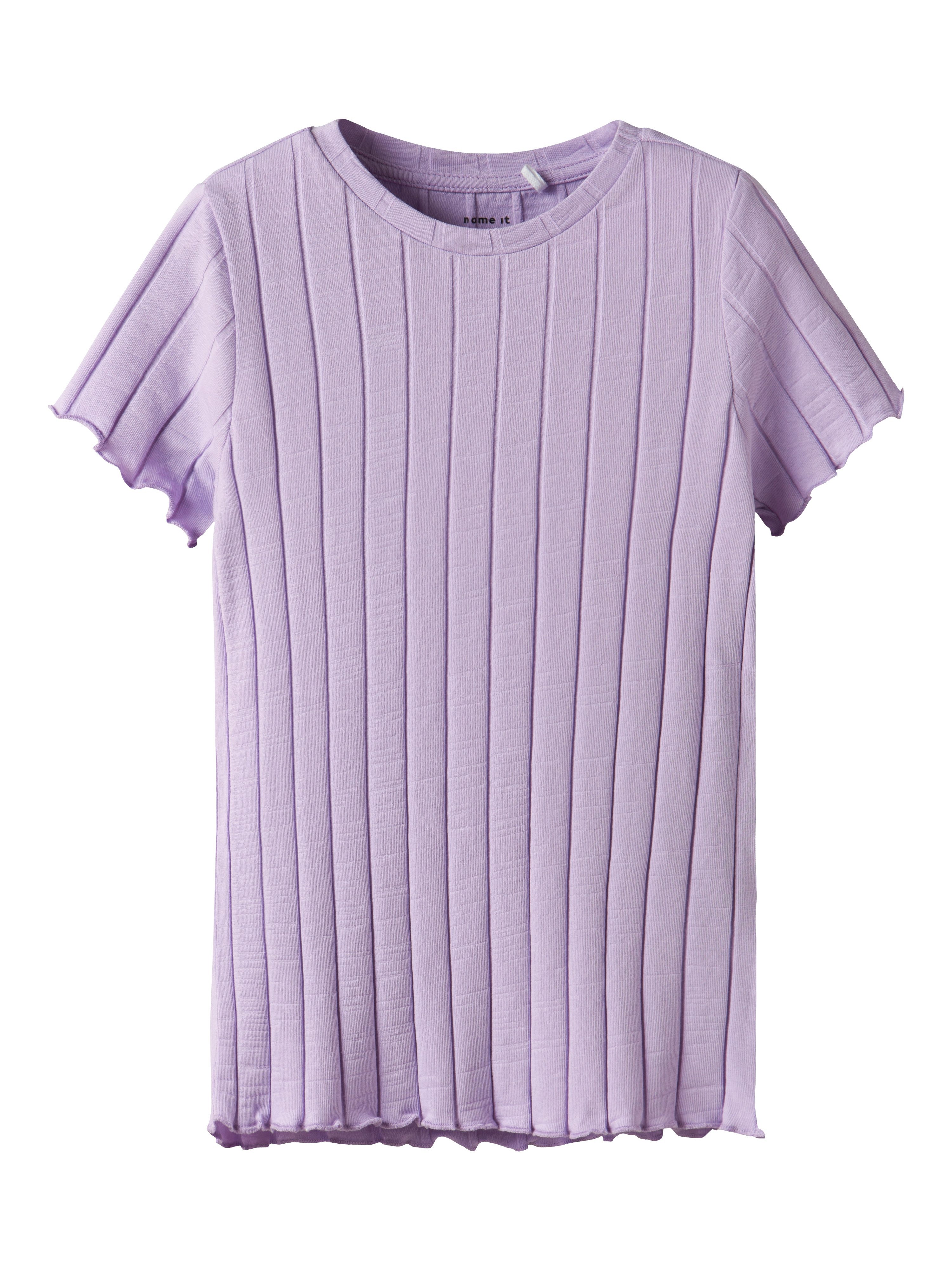 Name It T-shirt NKFNORALINA SS TOP NOOS meisjes t-shirts maat 116 paars