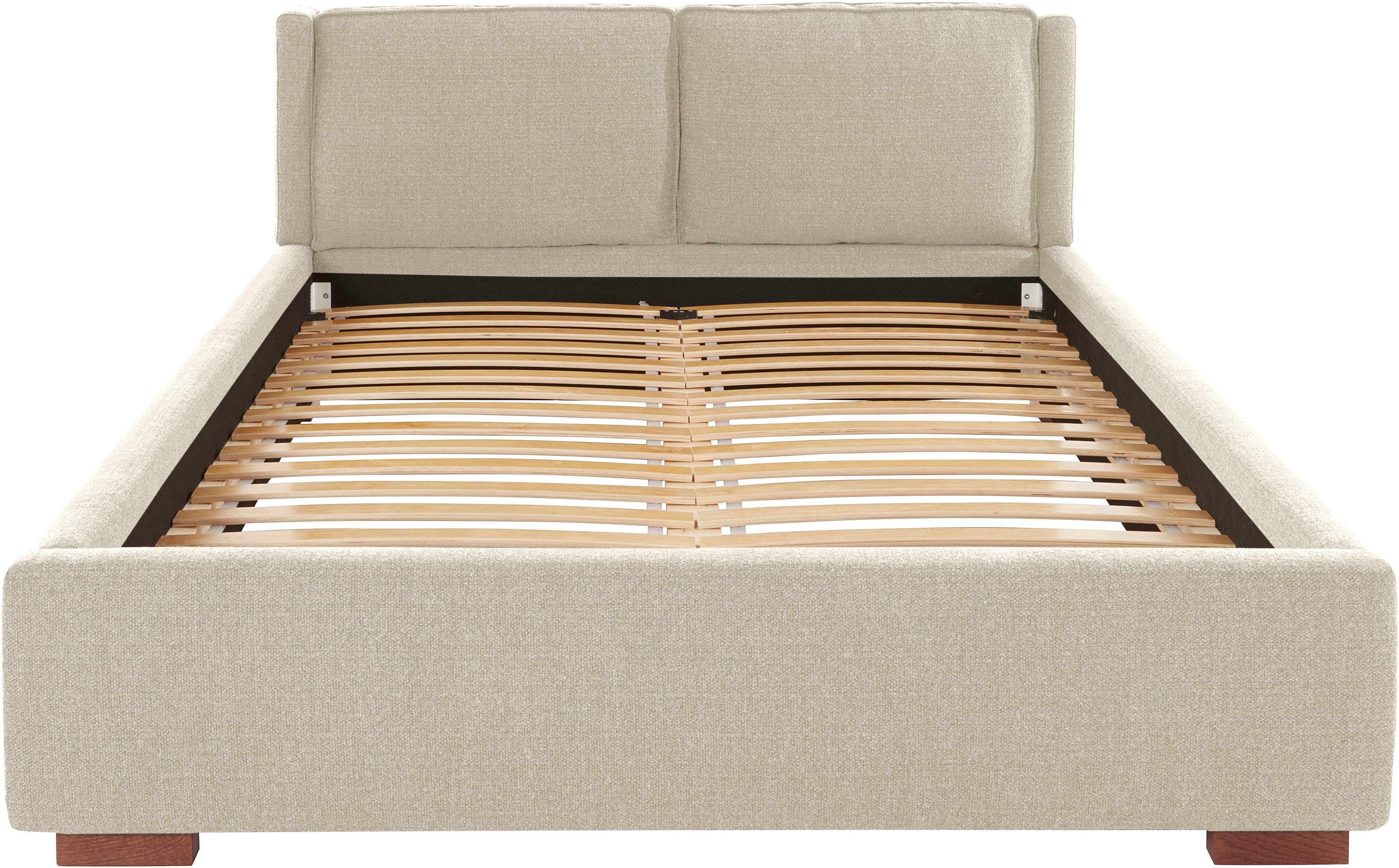 Home affaire Gestoffeerd bed Annera Inclusief lattenbodem, ligoppervlak 140 of 180 cm kiesbaar