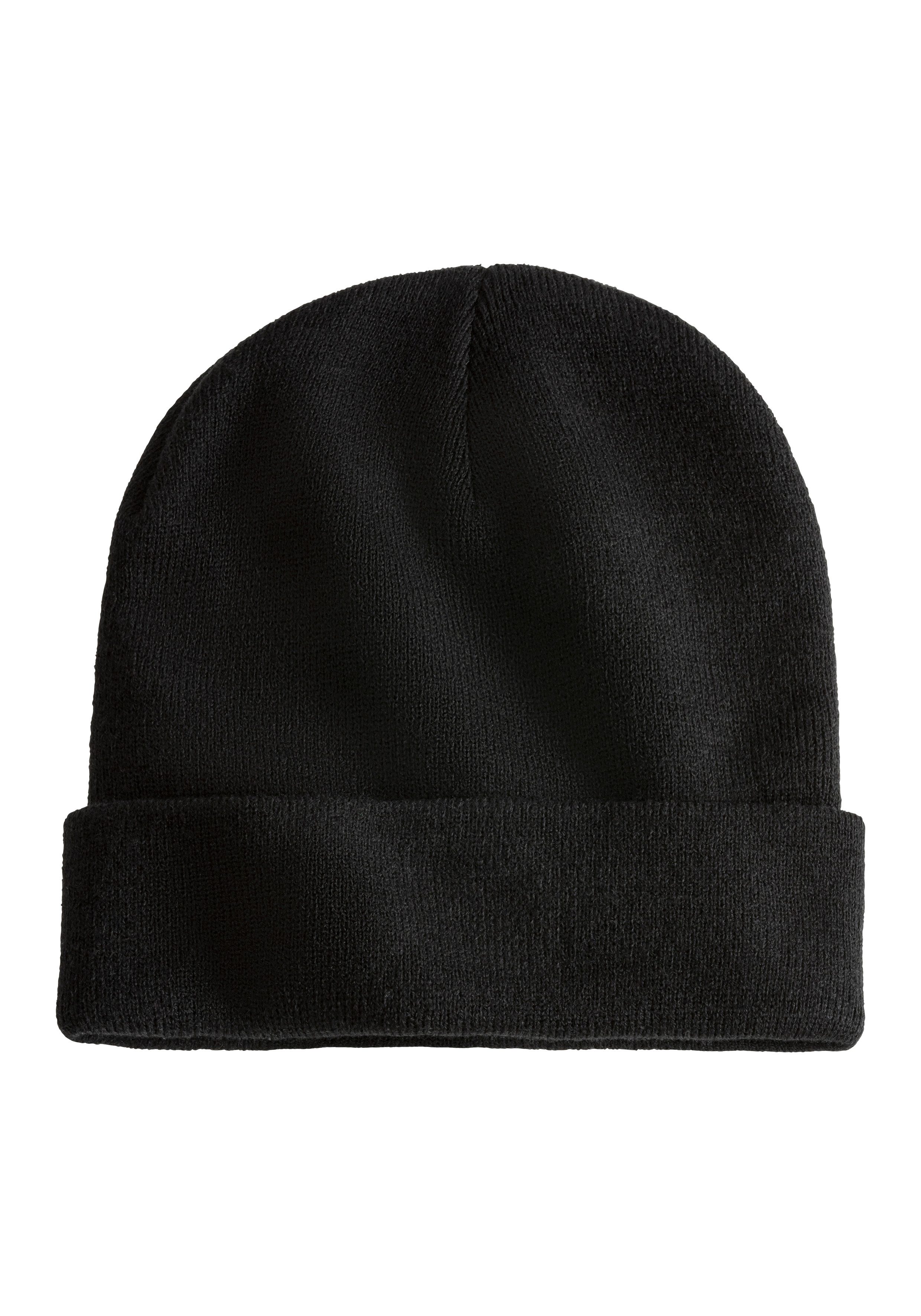 HEAT keeper Gebreide muts MEN THERMAL BEANIE+LED LIGHT RECHARGE oplaadbare, afneembare led-lamp voor de donkere tijd van het jaar (2 stuks)