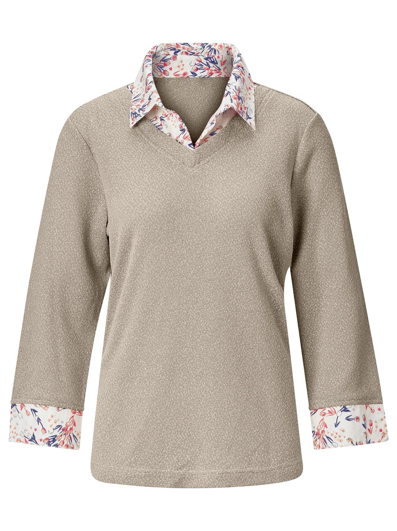 Classic Basics 2-in-1-shirt Shirt (1-delig)