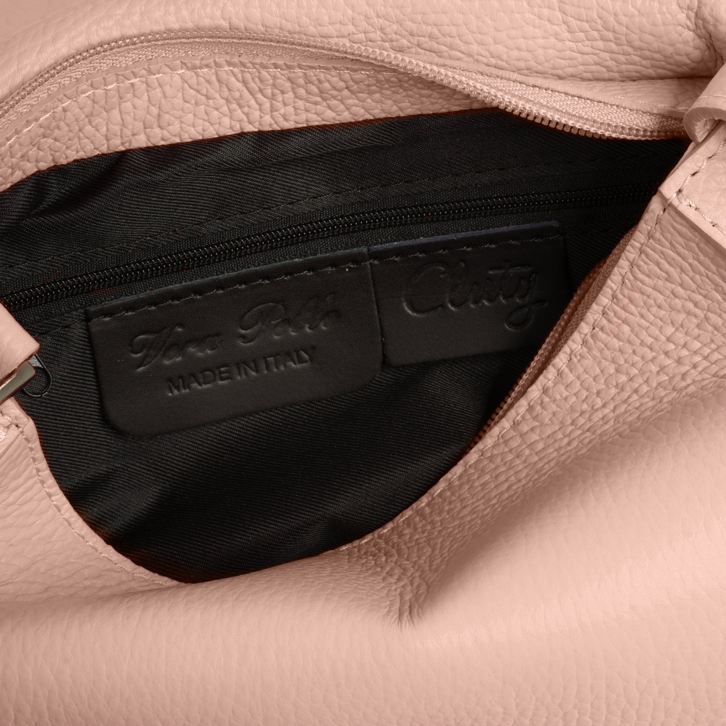 Cluty Tas echt leer, made in italy