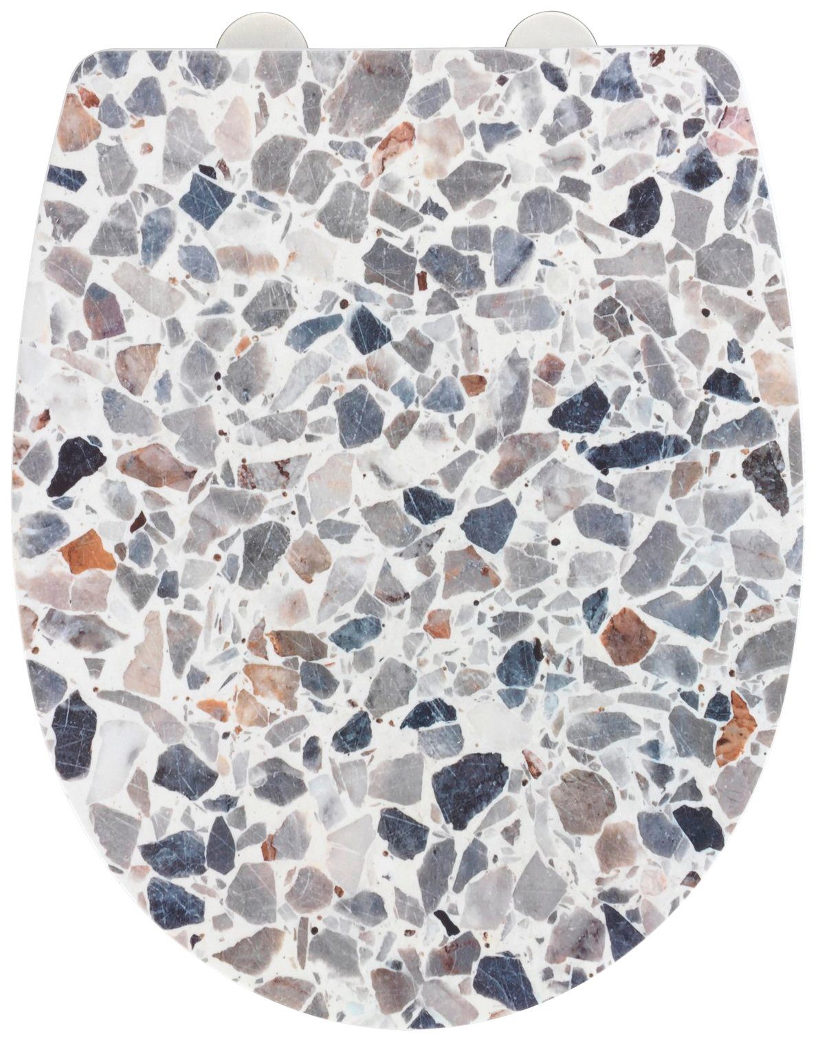 WENKO Terrazzo High Gloss toiletzitting