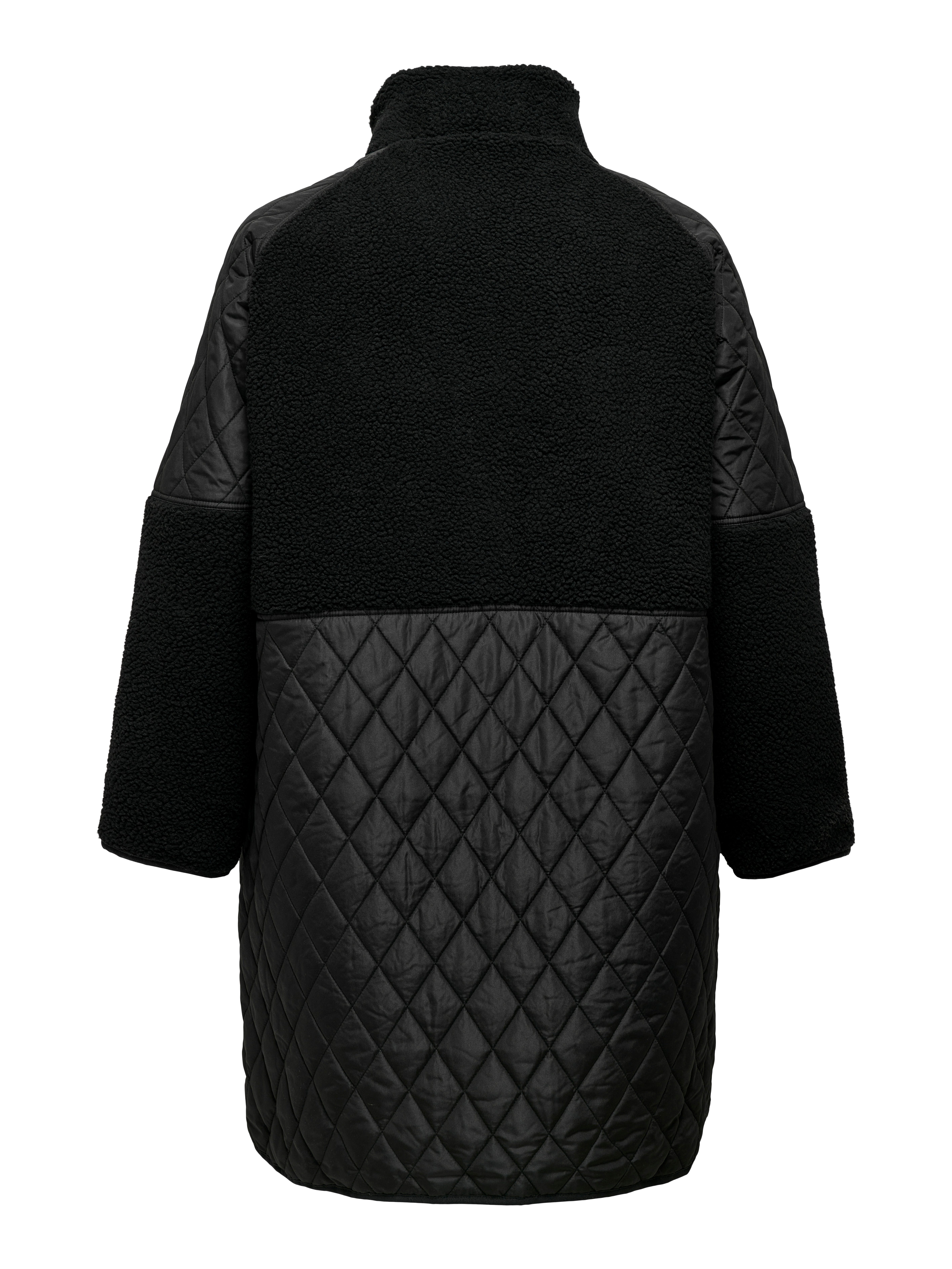 ONLY CARMAKOMA Gewatteerde jas CAROHIO QUILT MIX FLEECE JACKET CC OTW