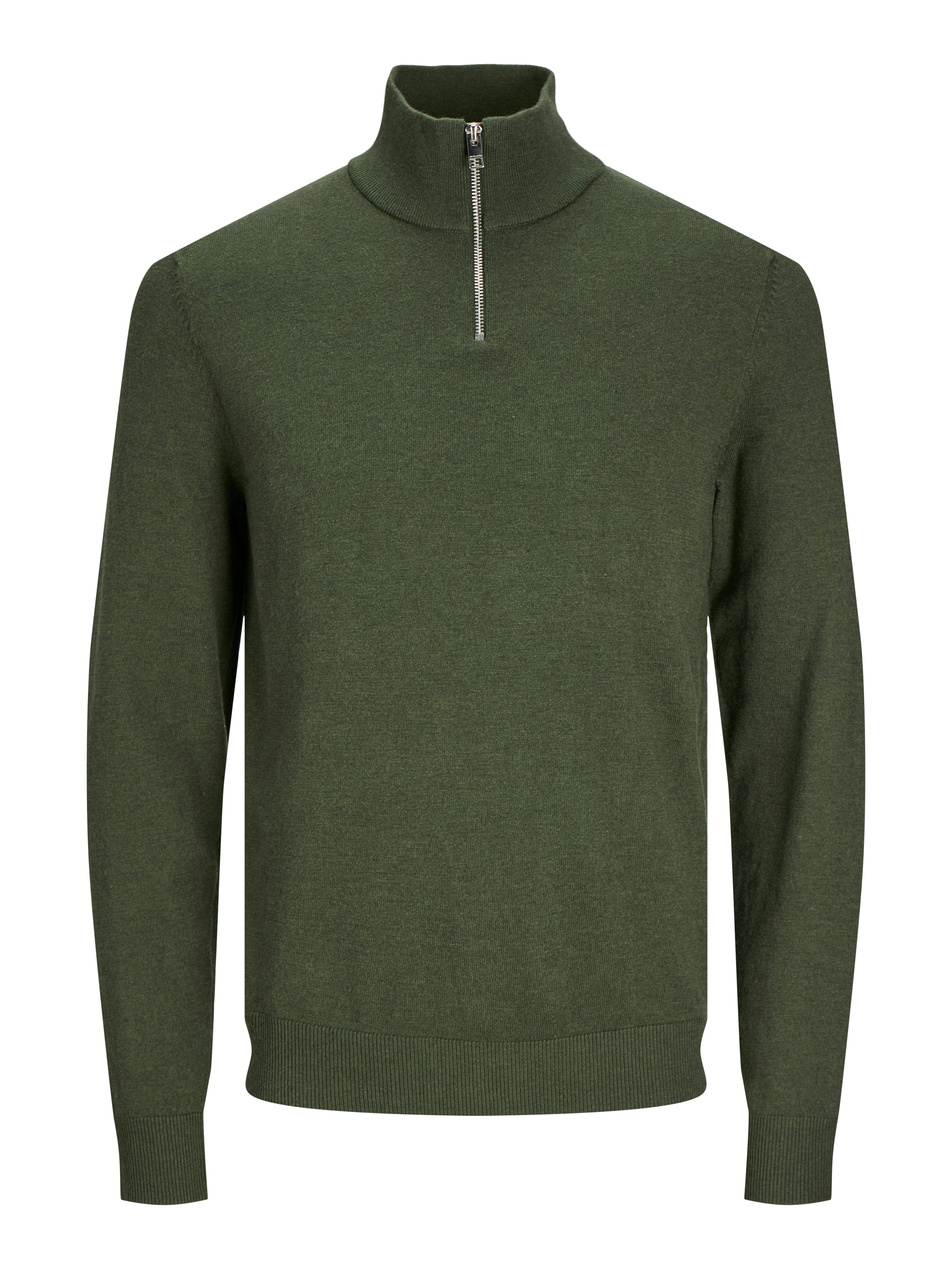 Jack & Jones Schipperstrui JJEEMIL KNIT HALF ZIP NOOS