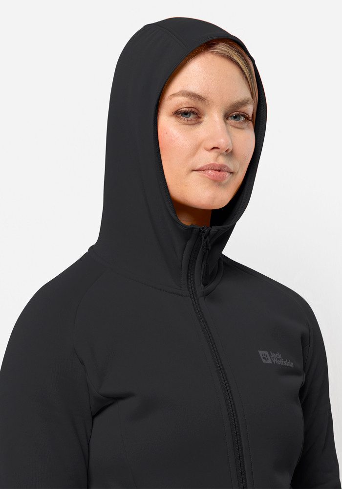 Jack Wolfskin Fleecejack BAISELBERG HOODED FZ W