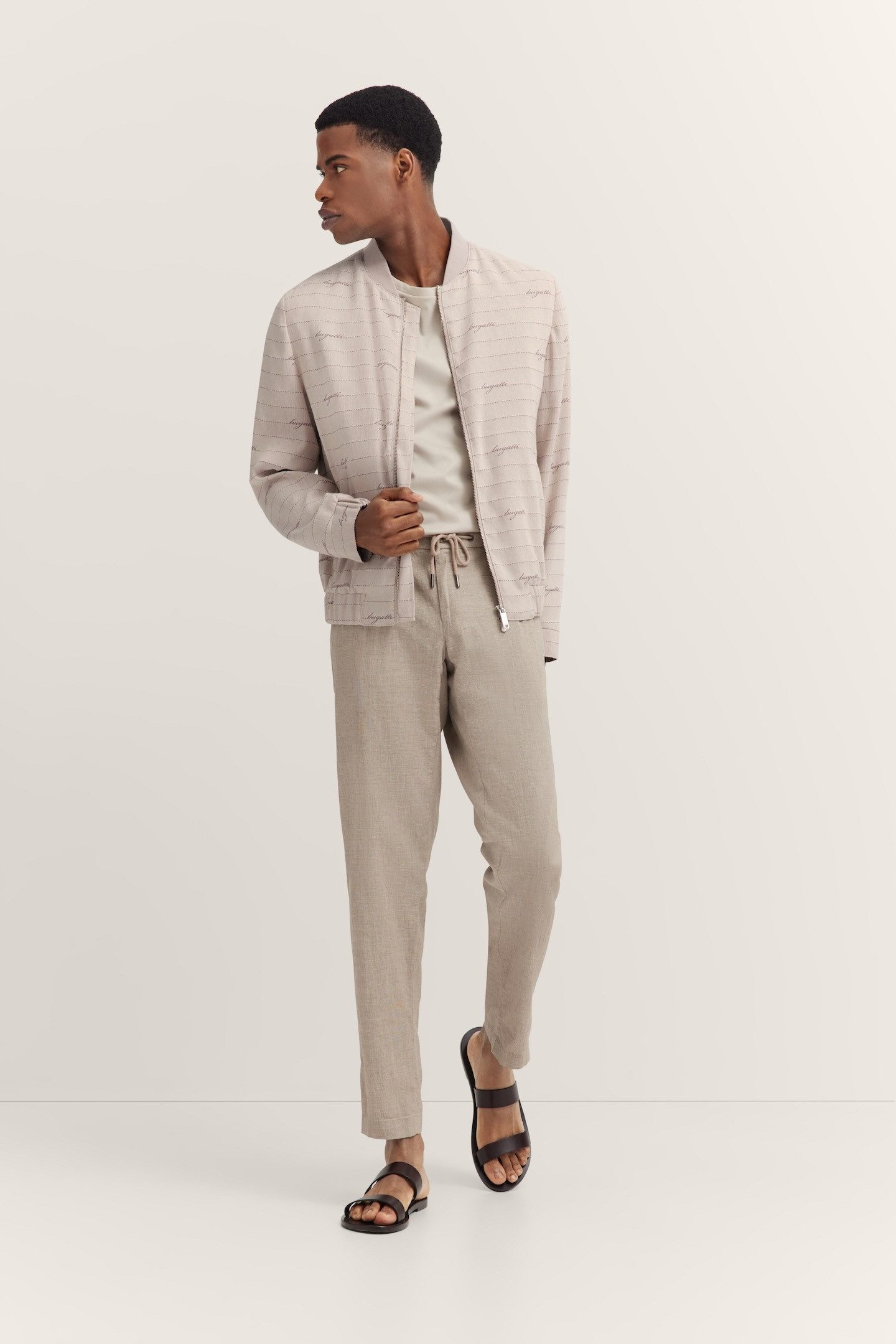 Bugatti Blouson met collagekraag