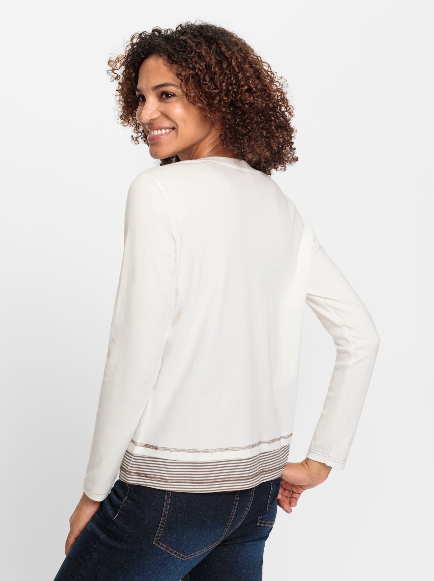 Classic Inspirationen 2-in-1-shirt met lange mouwen Shirt (1-delig)