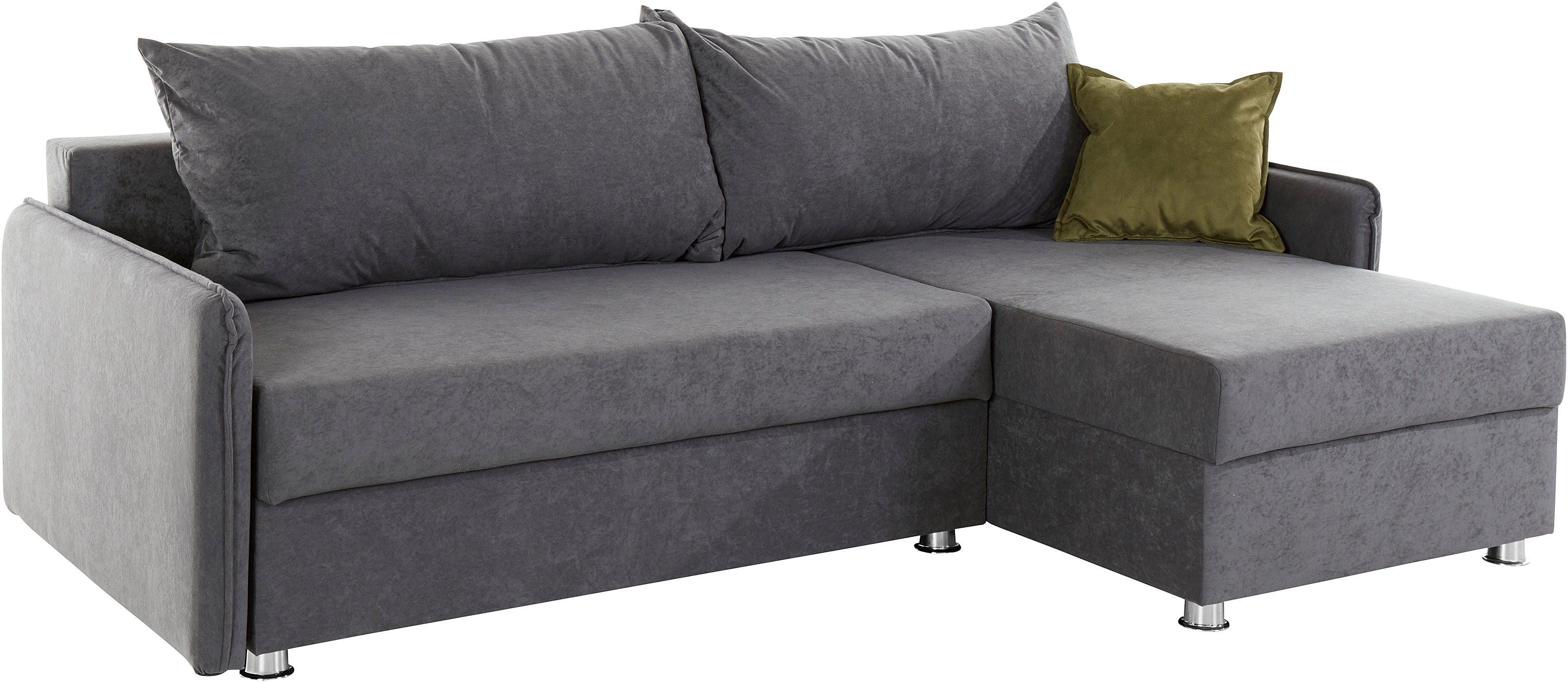 COLLECTION AB Hoekbank Sunny L-vorm met slaapfunctie en bedkist