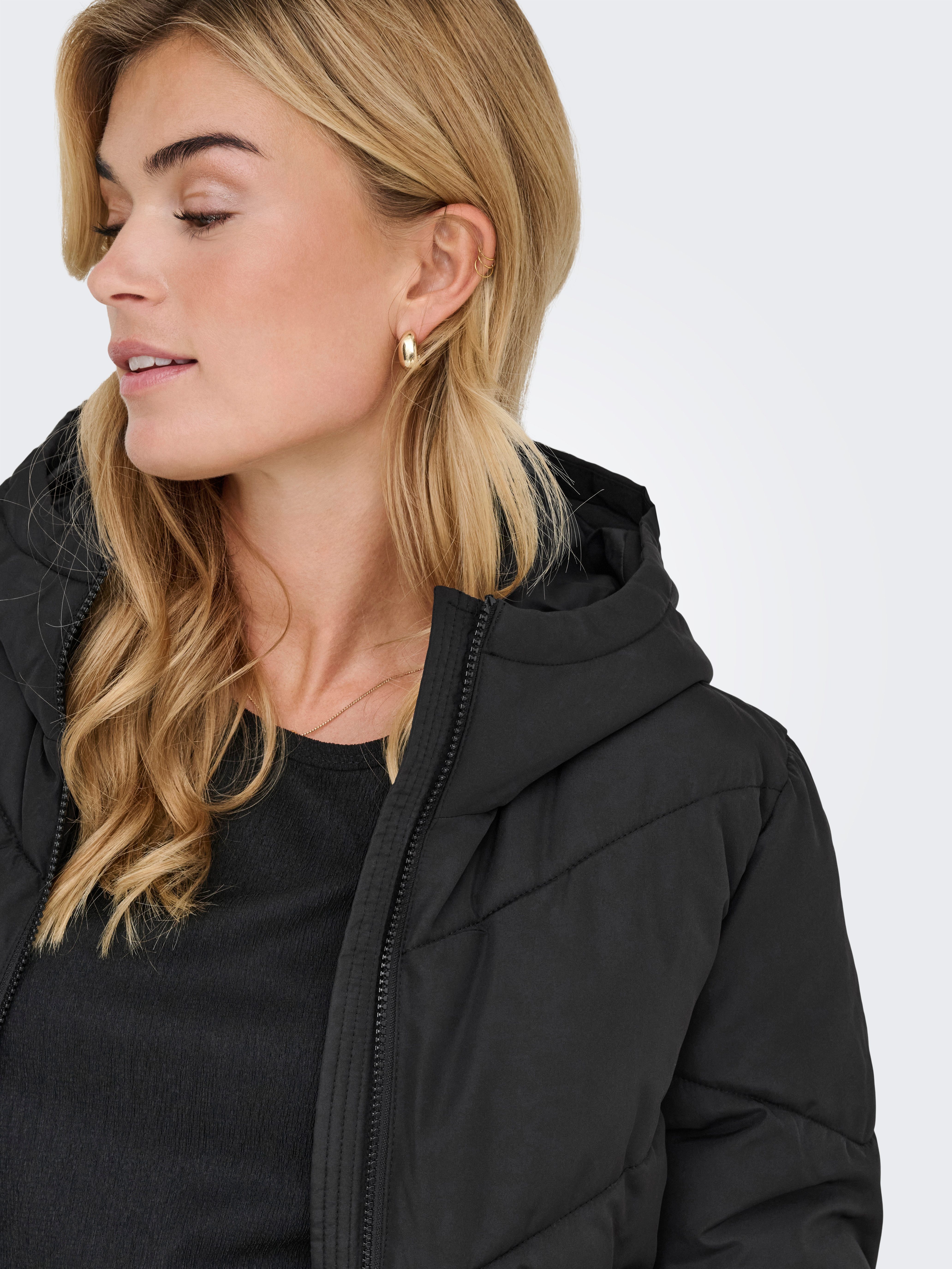 Only Gewatteerde jas ONAGNETE PUFFER HOOD JACKET OTW ZL