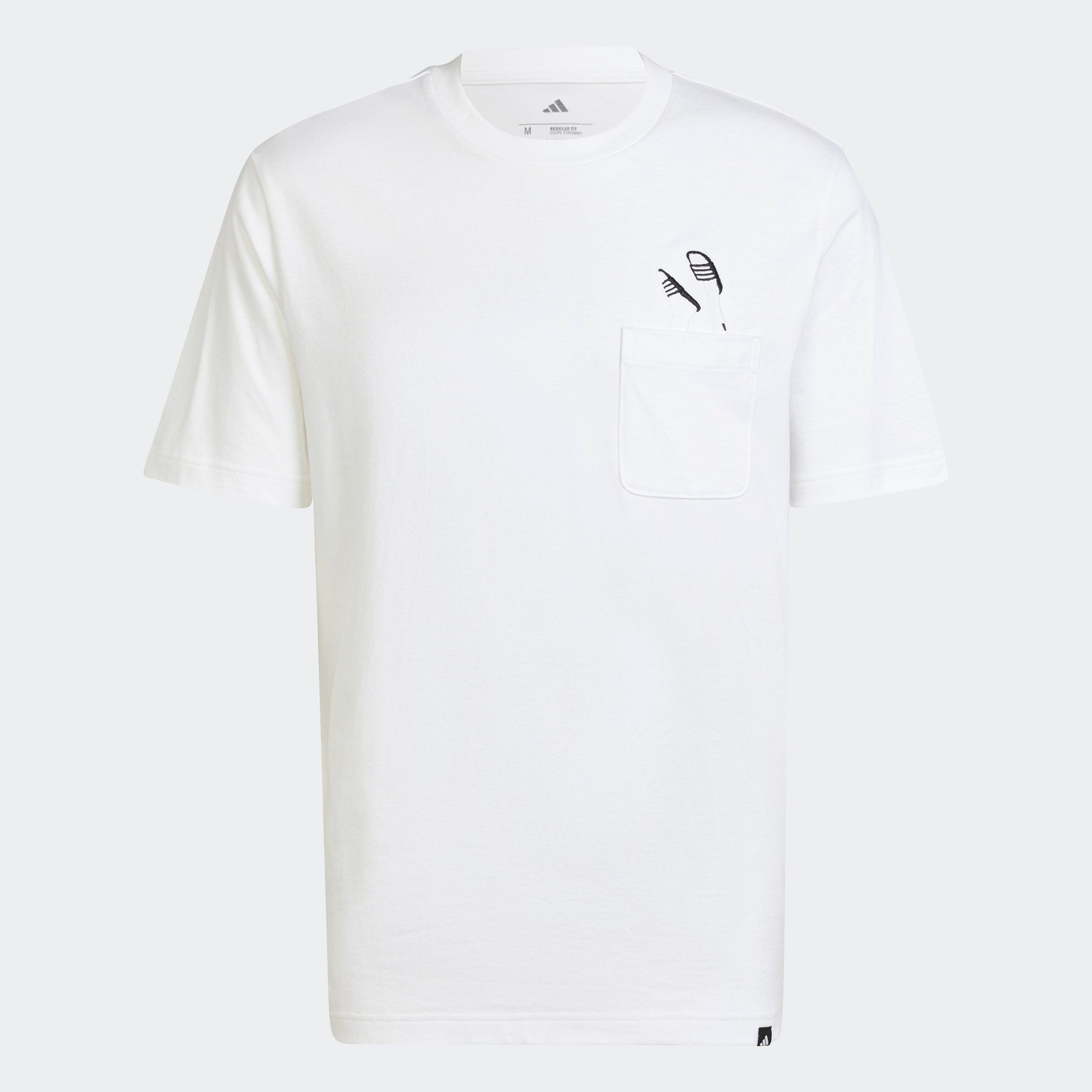 adidas Sportswear T-shirt M L SLIDE PKT T