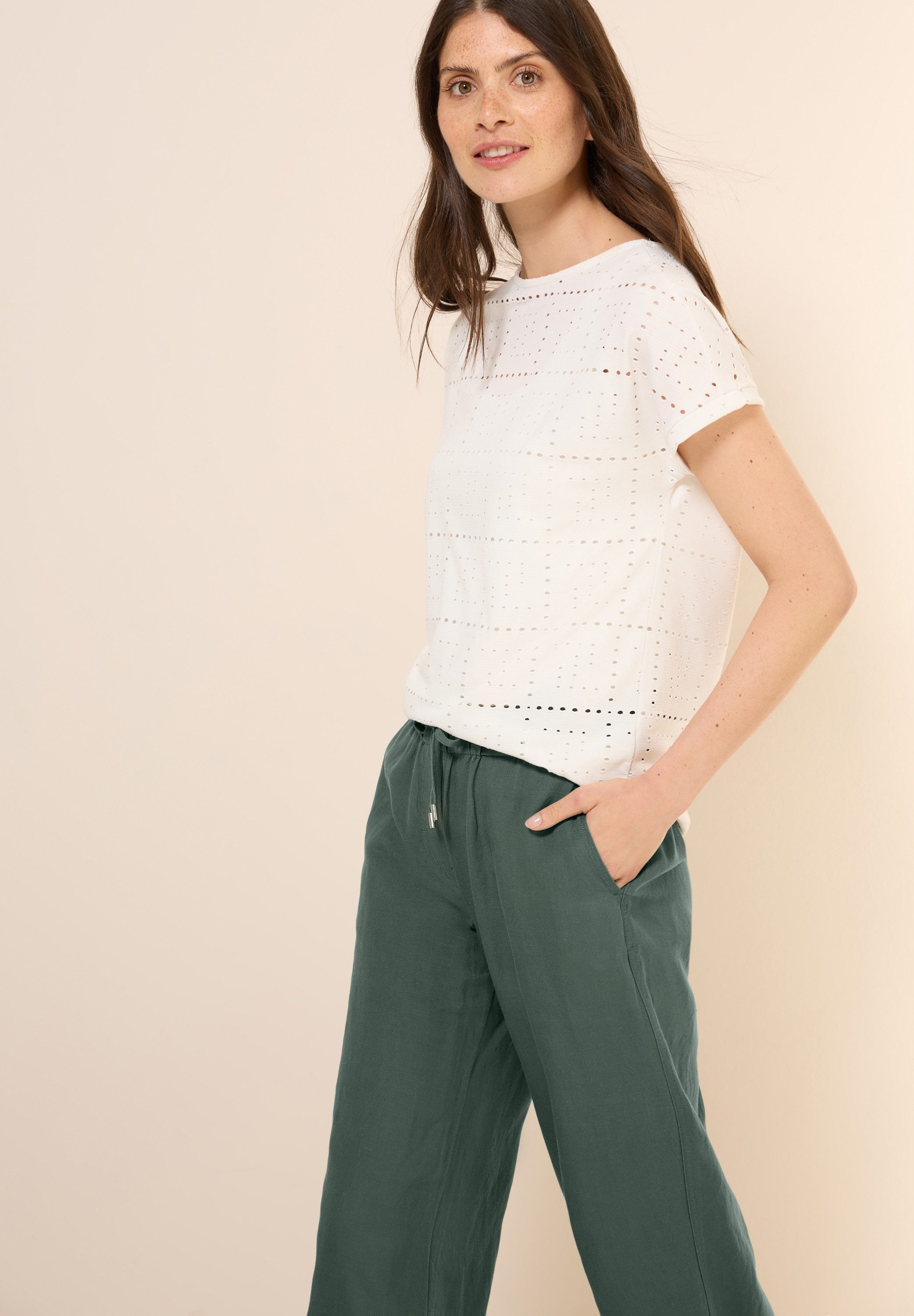 Cecil Linnen broek Style Neele