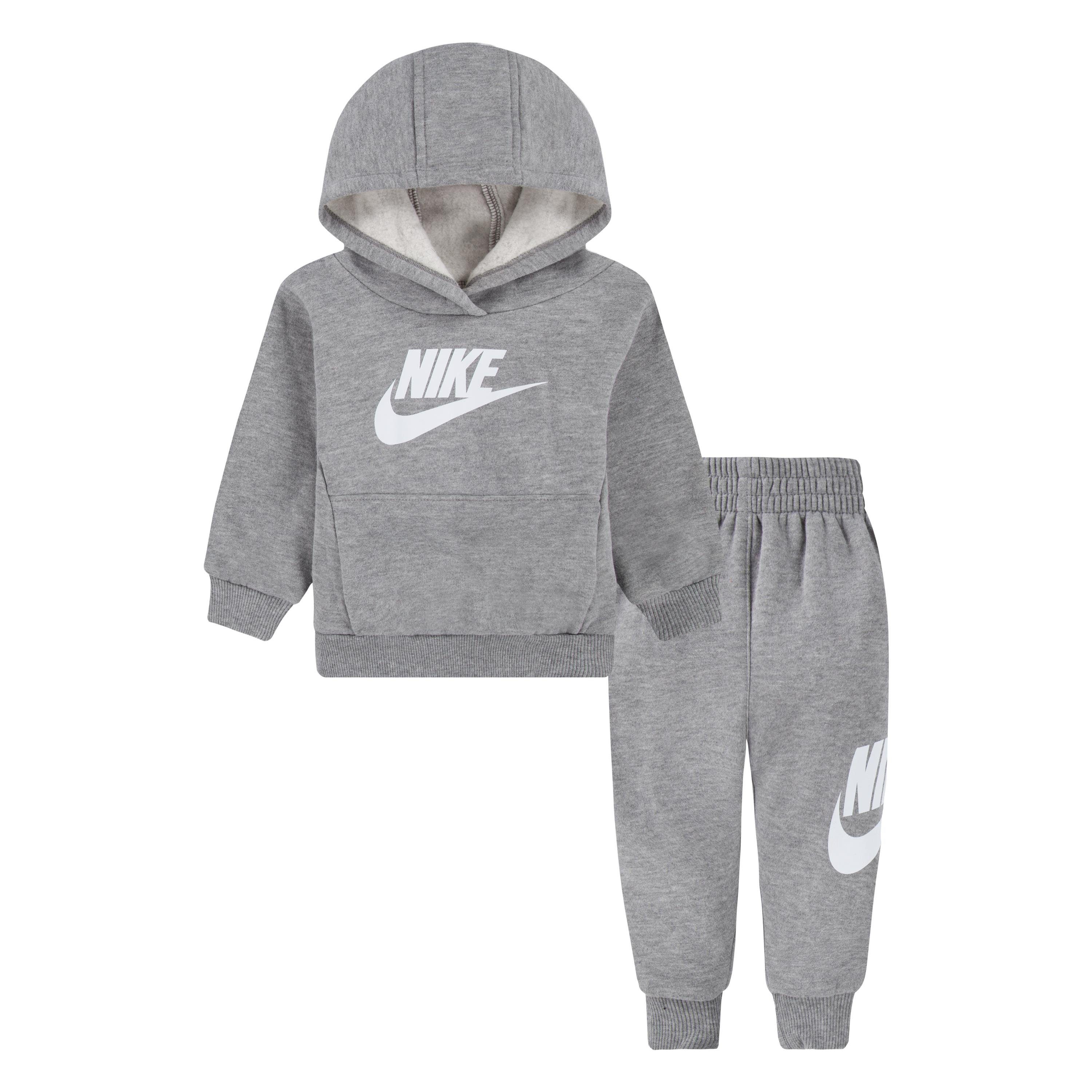 Nike Club Fleece Set Baby sets Kleding dk grey heather maat: 12 m beschikbare maaten:12 m 18 m 24 m