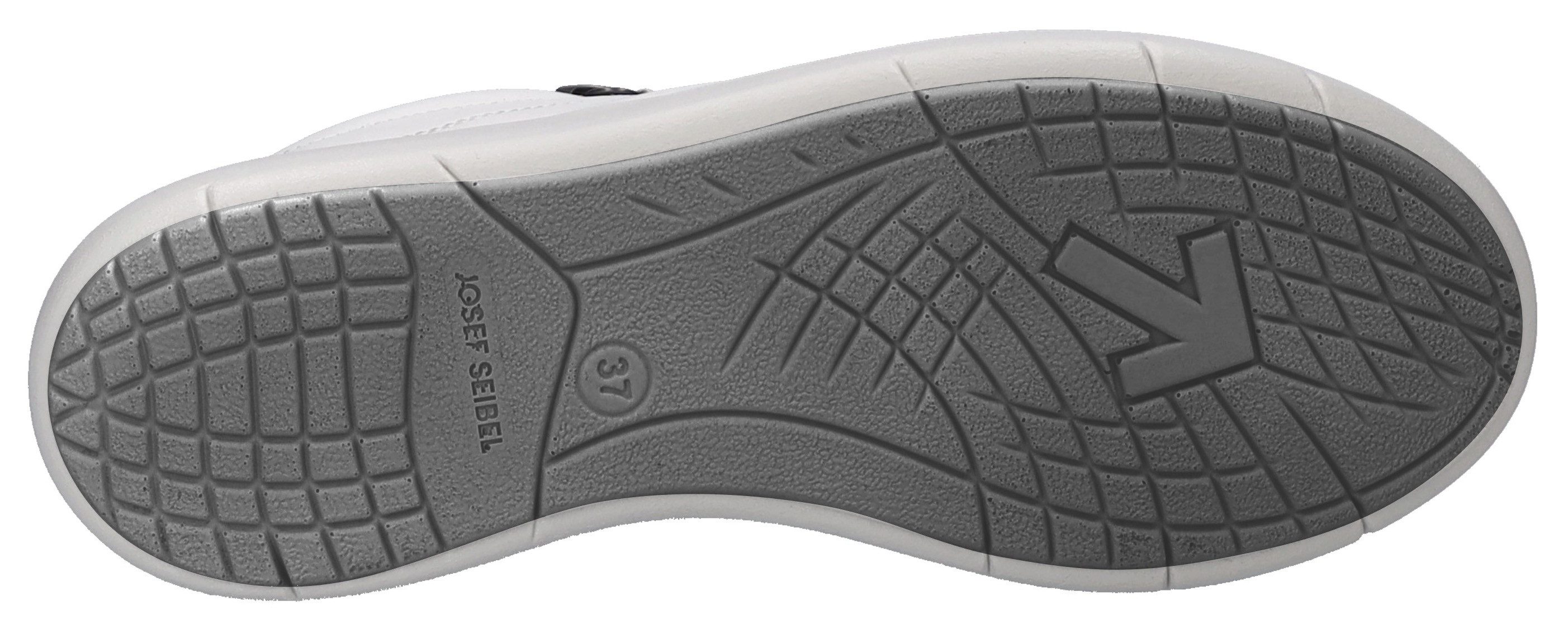 Josef Seibel Sneakers Megan 01 , veterschoenen, comfort schoen met extra rits