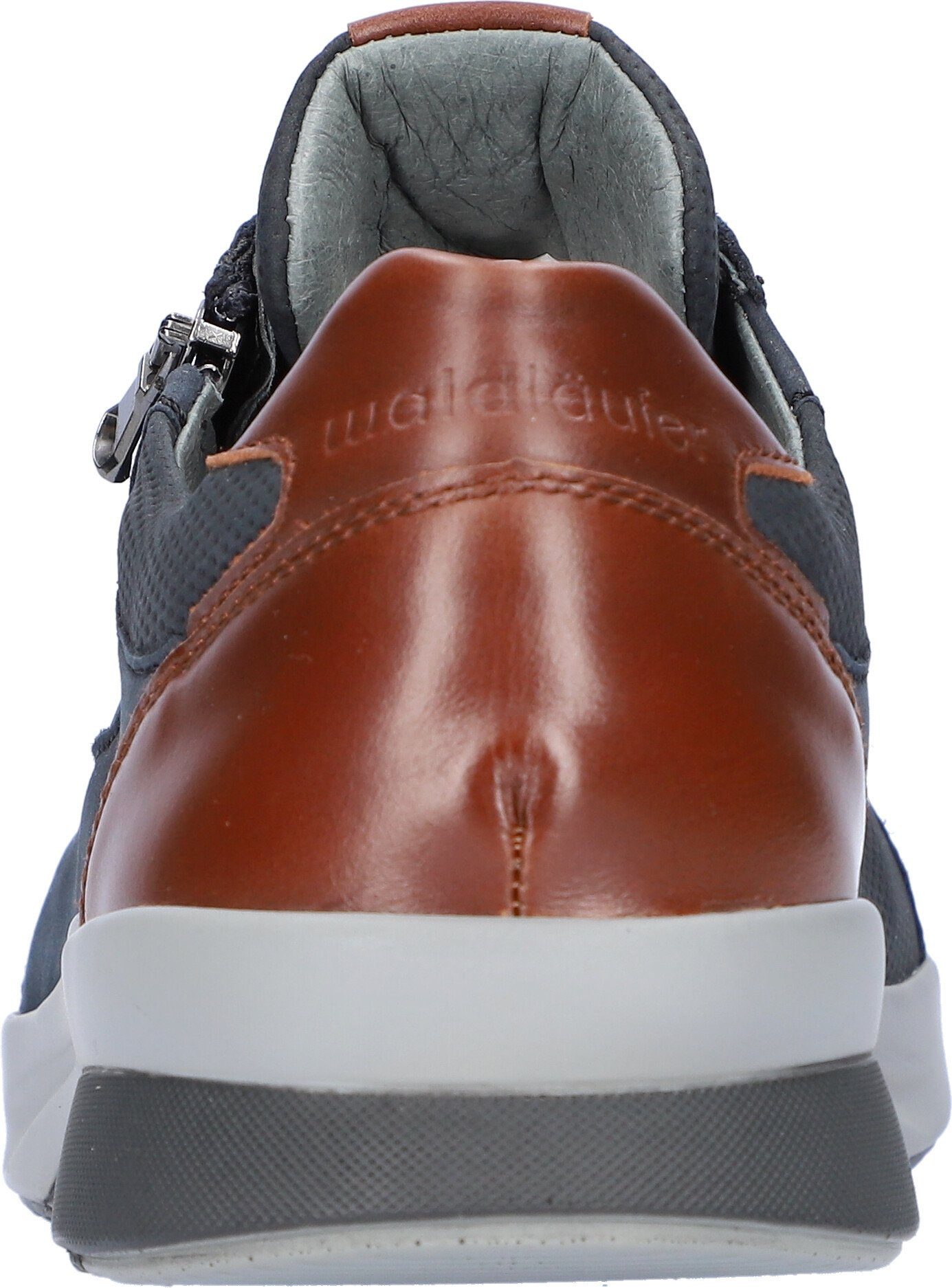 Waldläufer Sneakers K-Fabian in breedte h (= zeer breed), vrijetijdsschoen, lage schoen, veterschoen