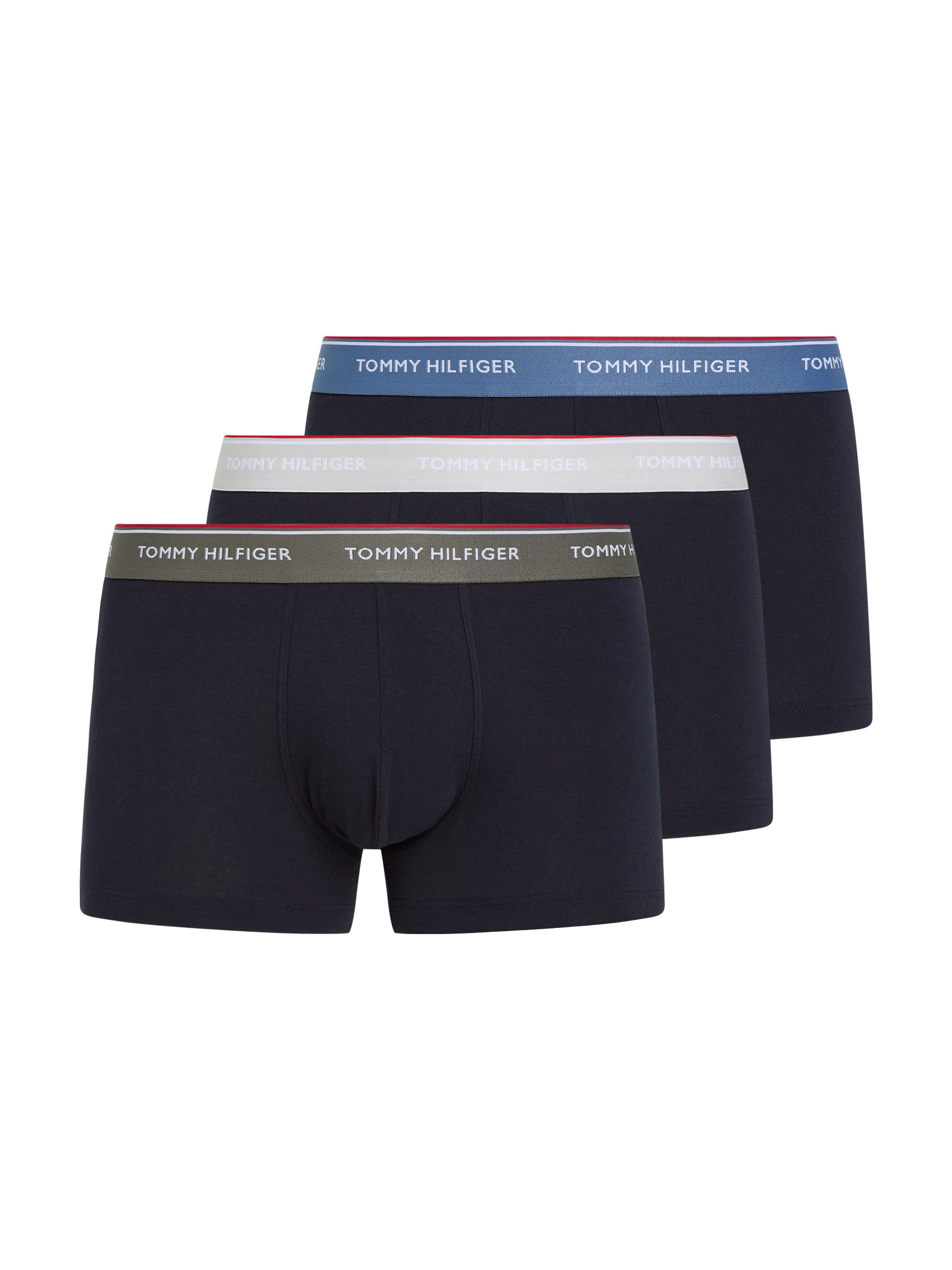 Tommy Hilfiger Underwear Trunk 3P WB TRUNK met elastische logo-band (3 stuks)