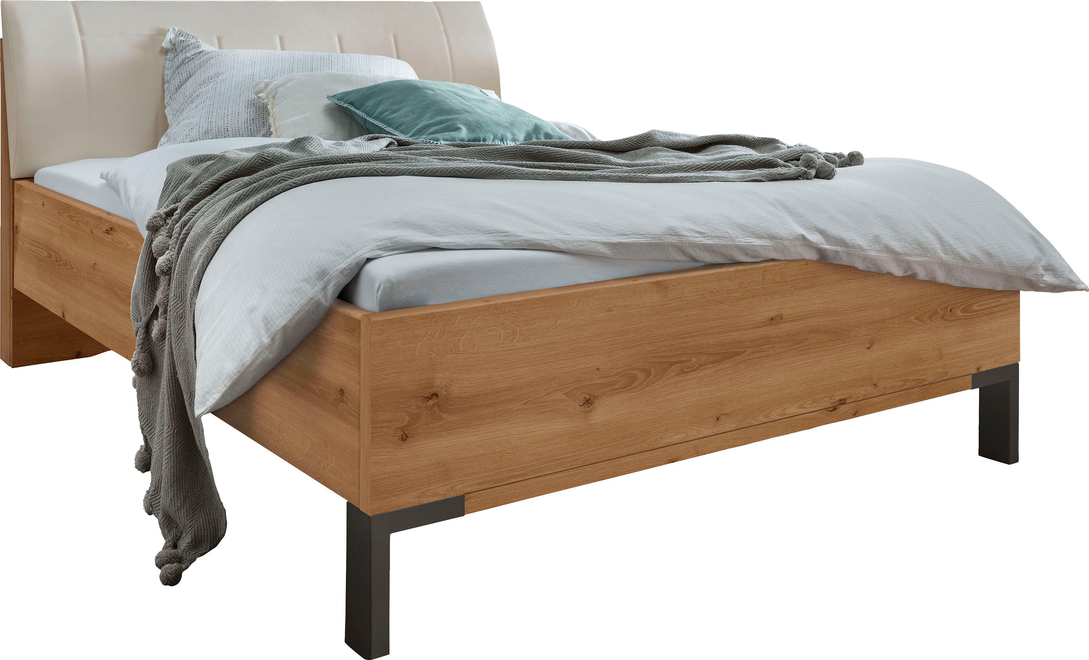 WIEMANN futonbed Monaco met bekleed hoofdbord