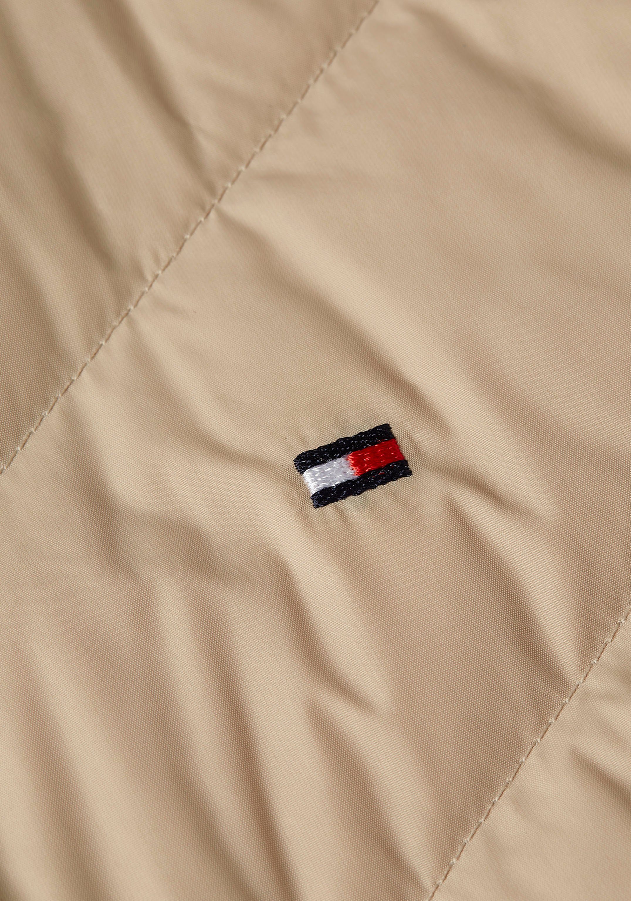 Tommy Hilfiger Gewatteerde jas CHEVRON MW PADDED JACKET met gemiddelde vulling en tommy hilfiger merklabel