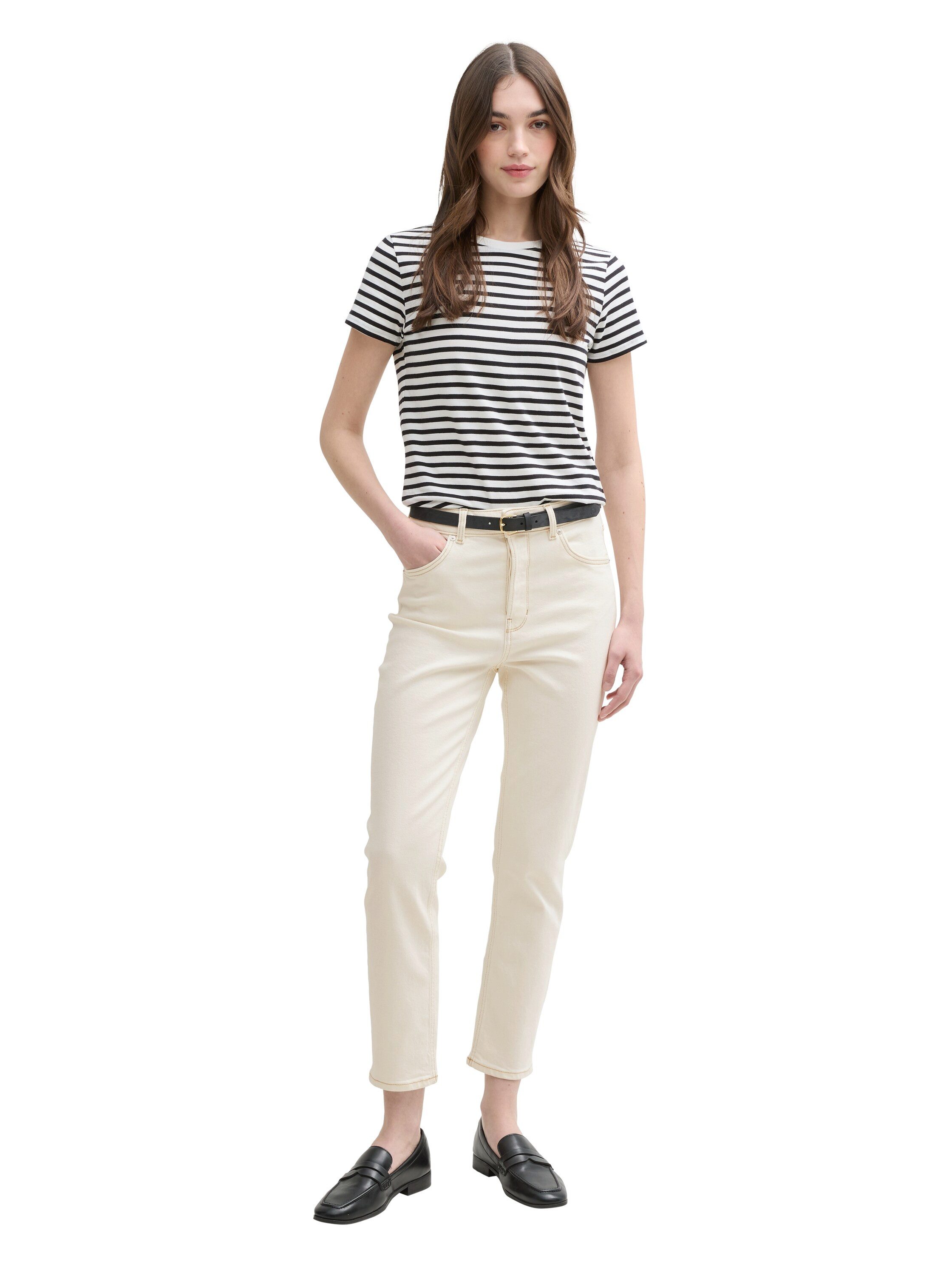Tom Tailor Denim 7/8 jeans in gebruikte look