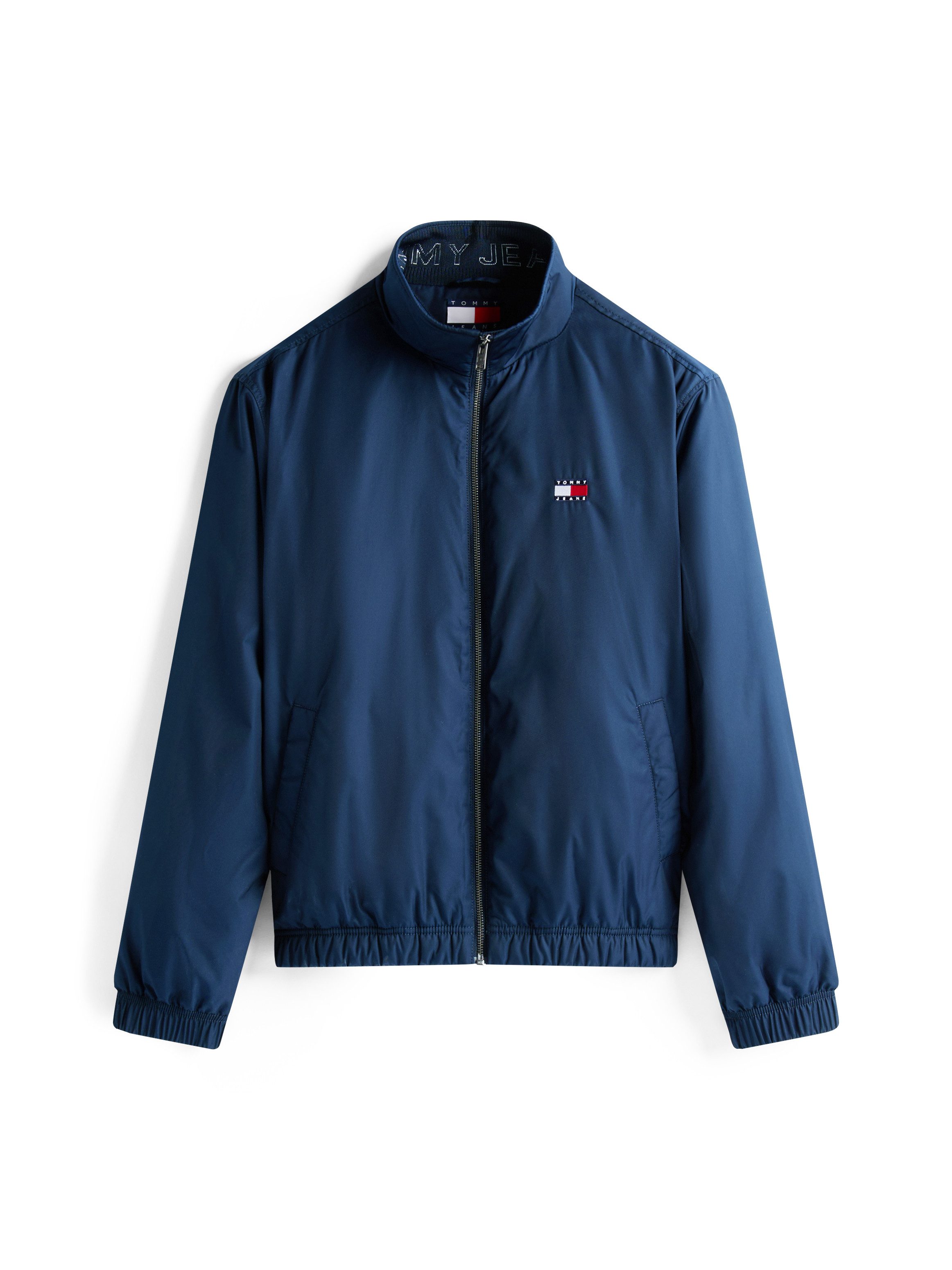 TOMMY JEANS Blouson TJM ESSENTIAL PADDED JACKET EXT glanzend, stretch manchetten, opstaande kraag