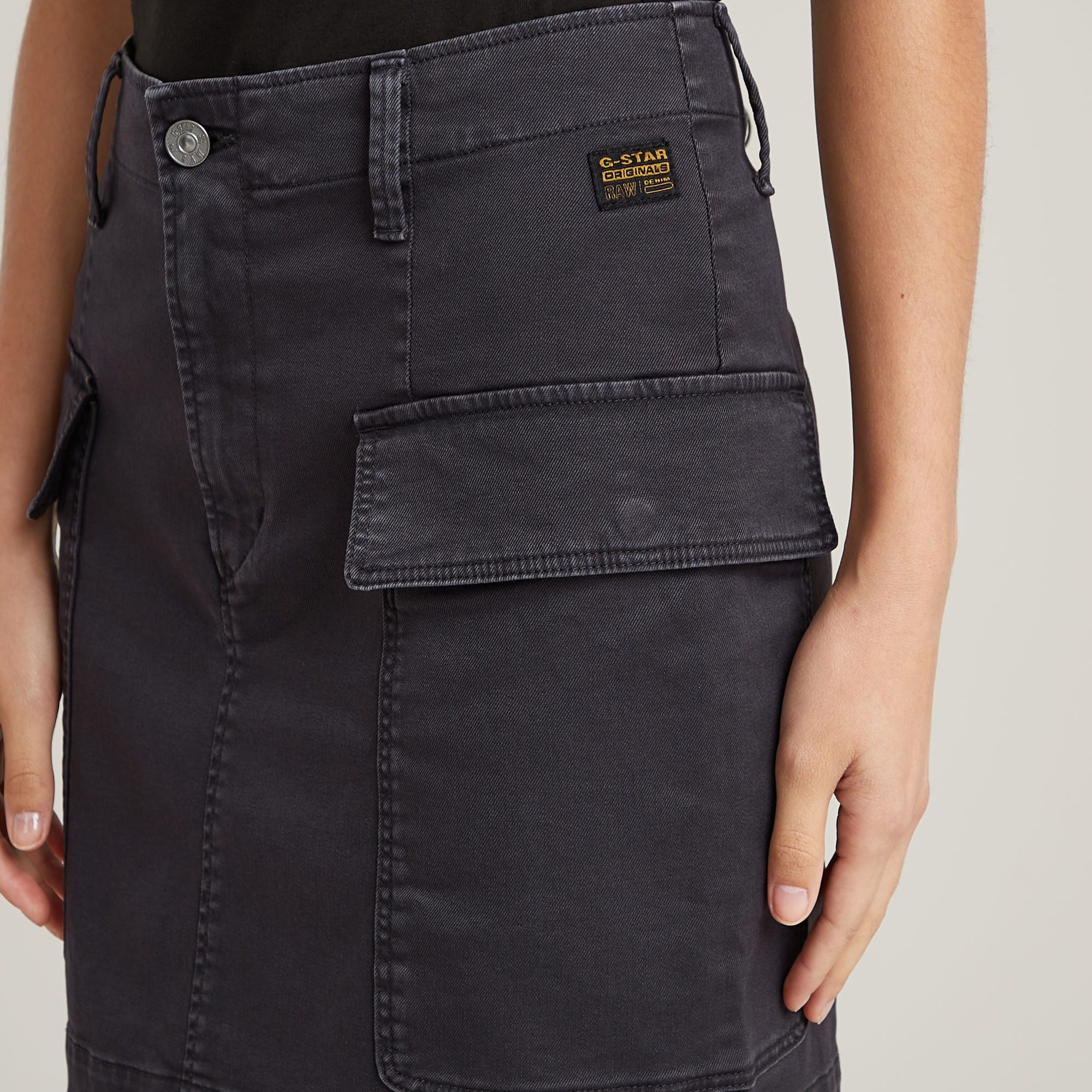 G-Star RAW Minirok Cargo Mini Skirt met opgestikte zakken