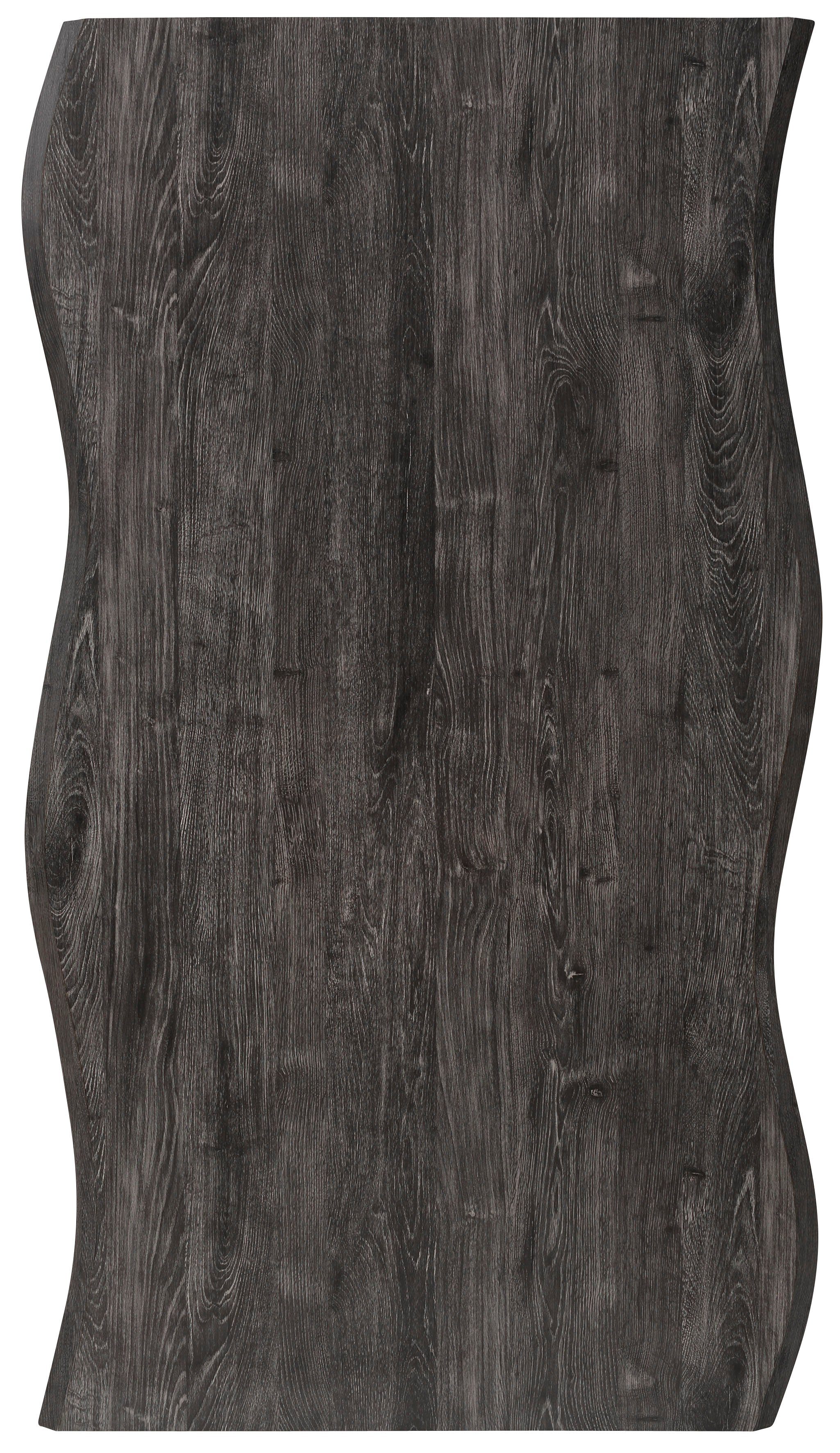 HELA Eettafel GRETA BESTSELLER Boomrandtafel (nabootsing), verschillende maten, 46mm dikte, keukentafel