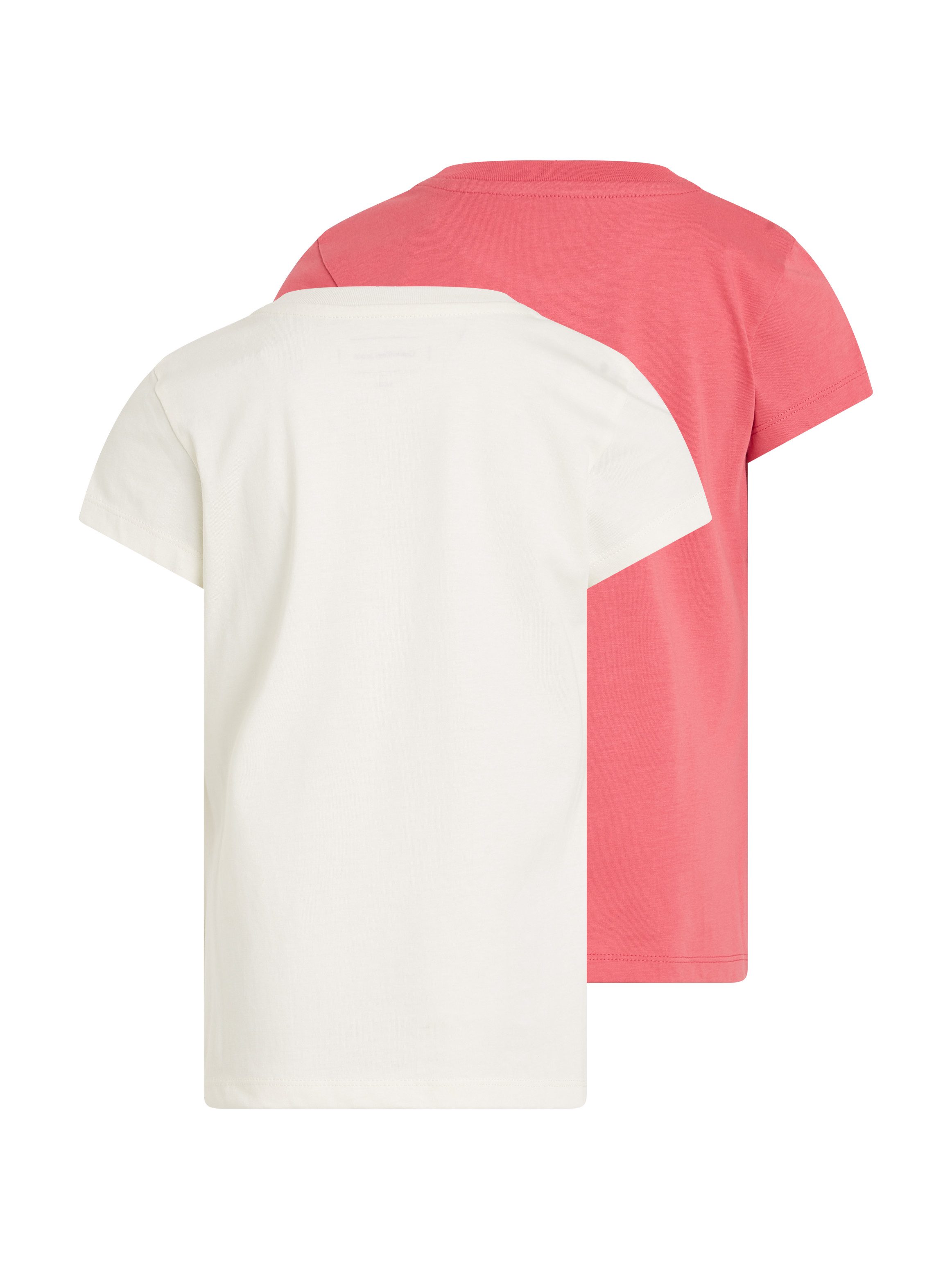 Calvin Klein T-shirt 2-PACK SLIM MONOLOGO T-SHIRT (2-delig, Set van 2)