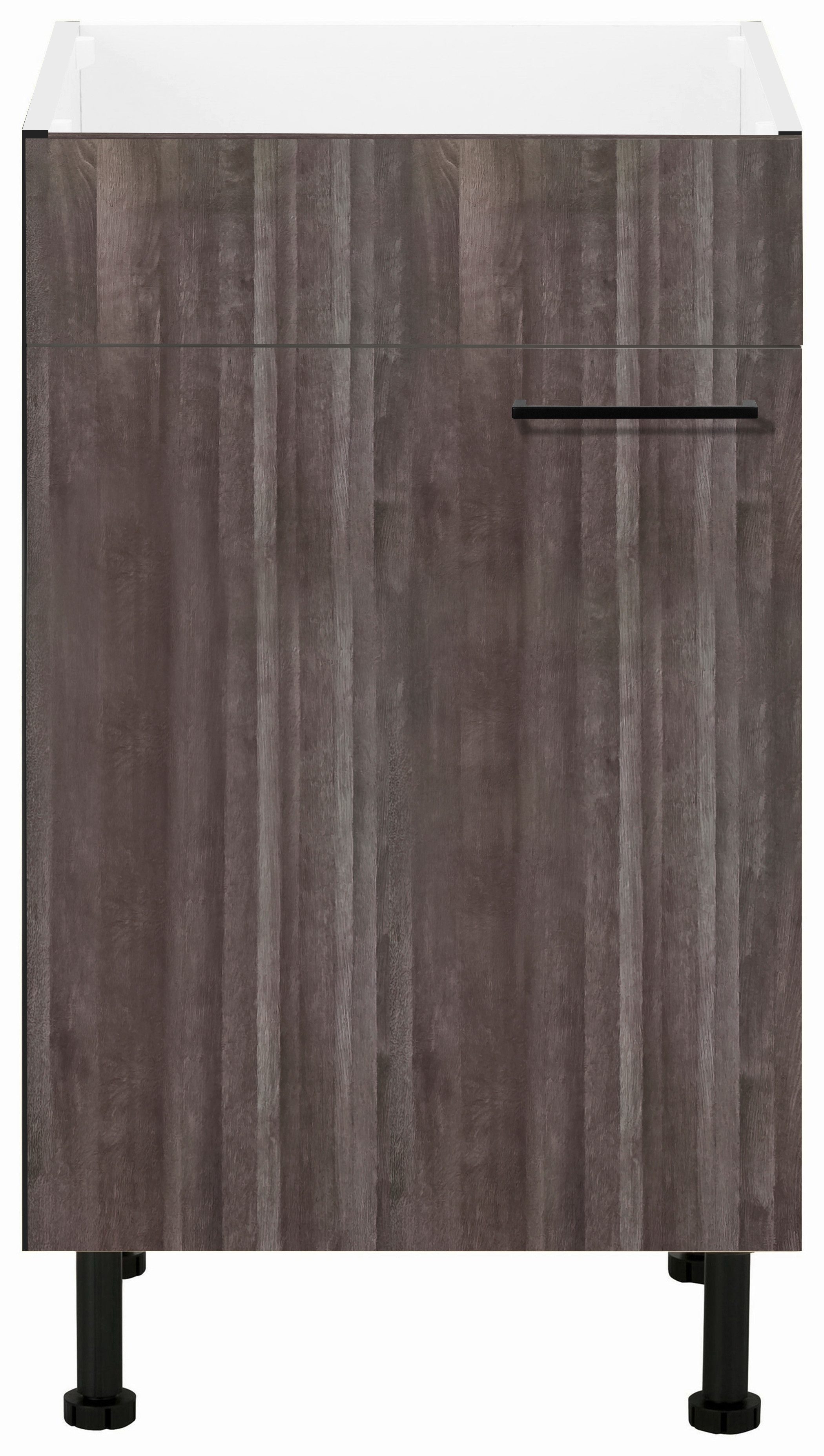 wiho Küchen Gootsteenkast Nisos 50 cm breed, met verstelbare voeten, zonder werkblad