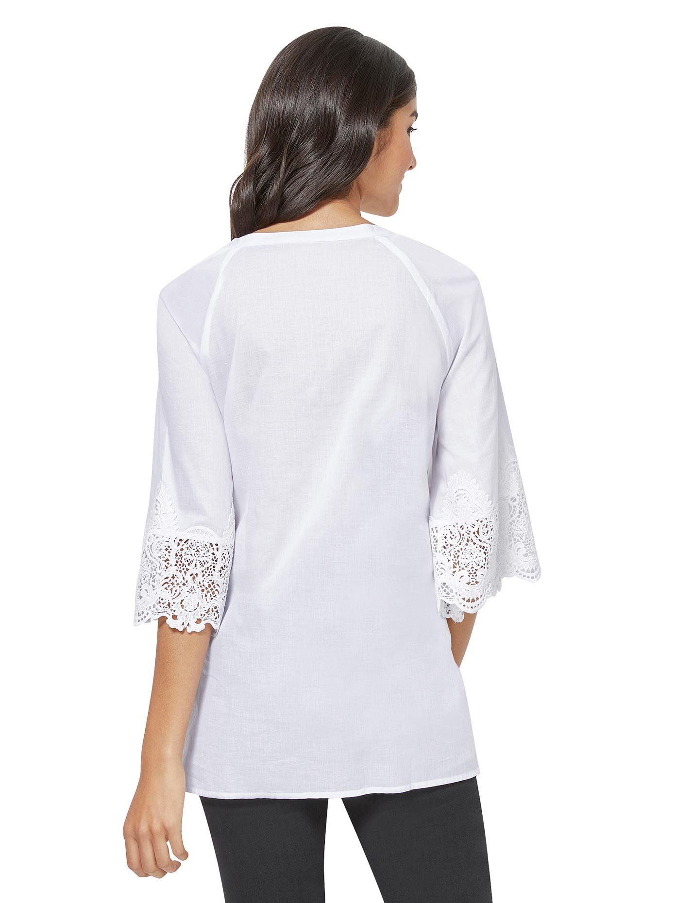 Alessa W. Kanten blouse