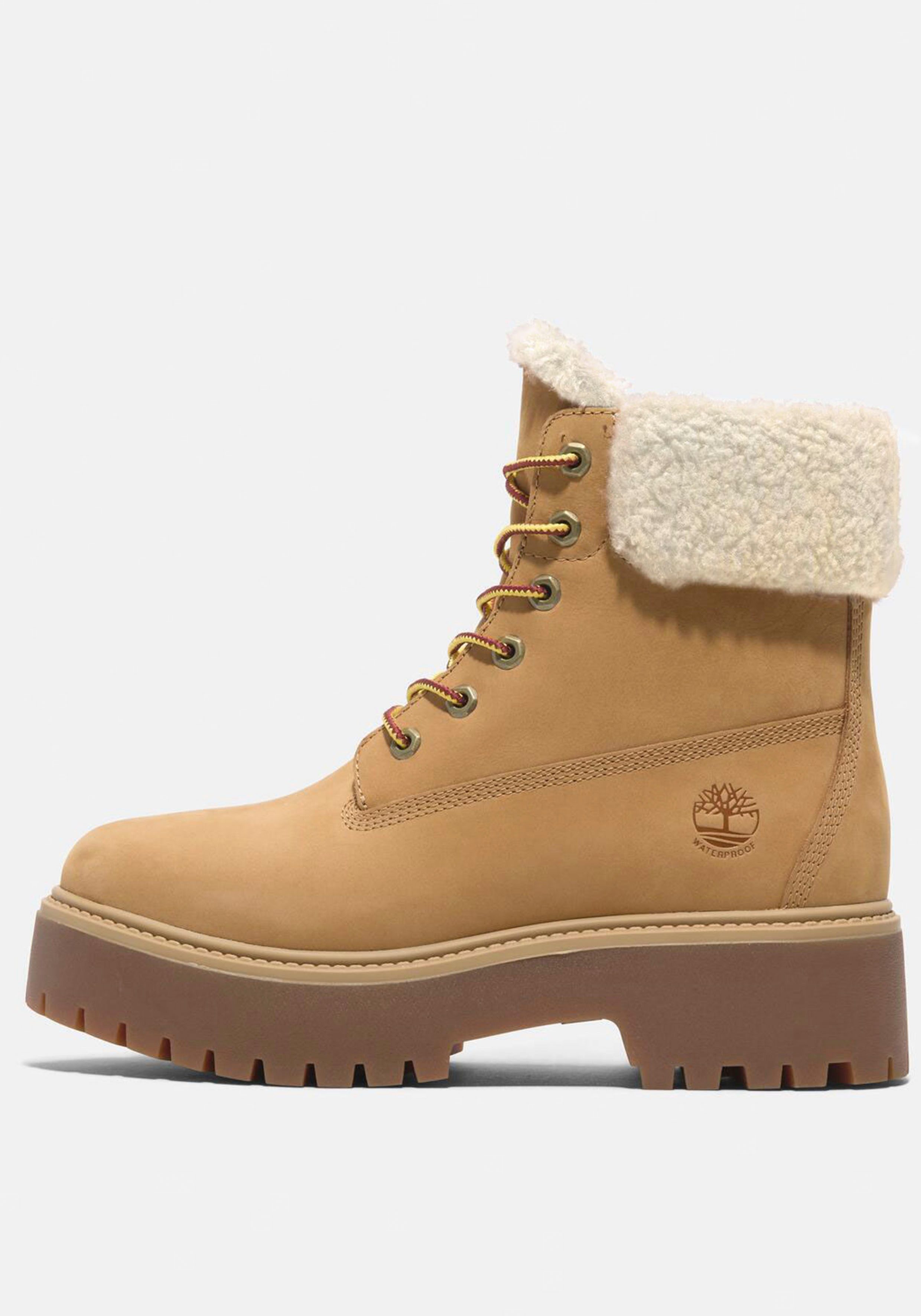 Timberland Winterlaarzen STONE STREETMID WARM LINED WATERPROOF BOOT Snowboots, winterlaarzen, winterschoenen, waterdicht en gevoerd