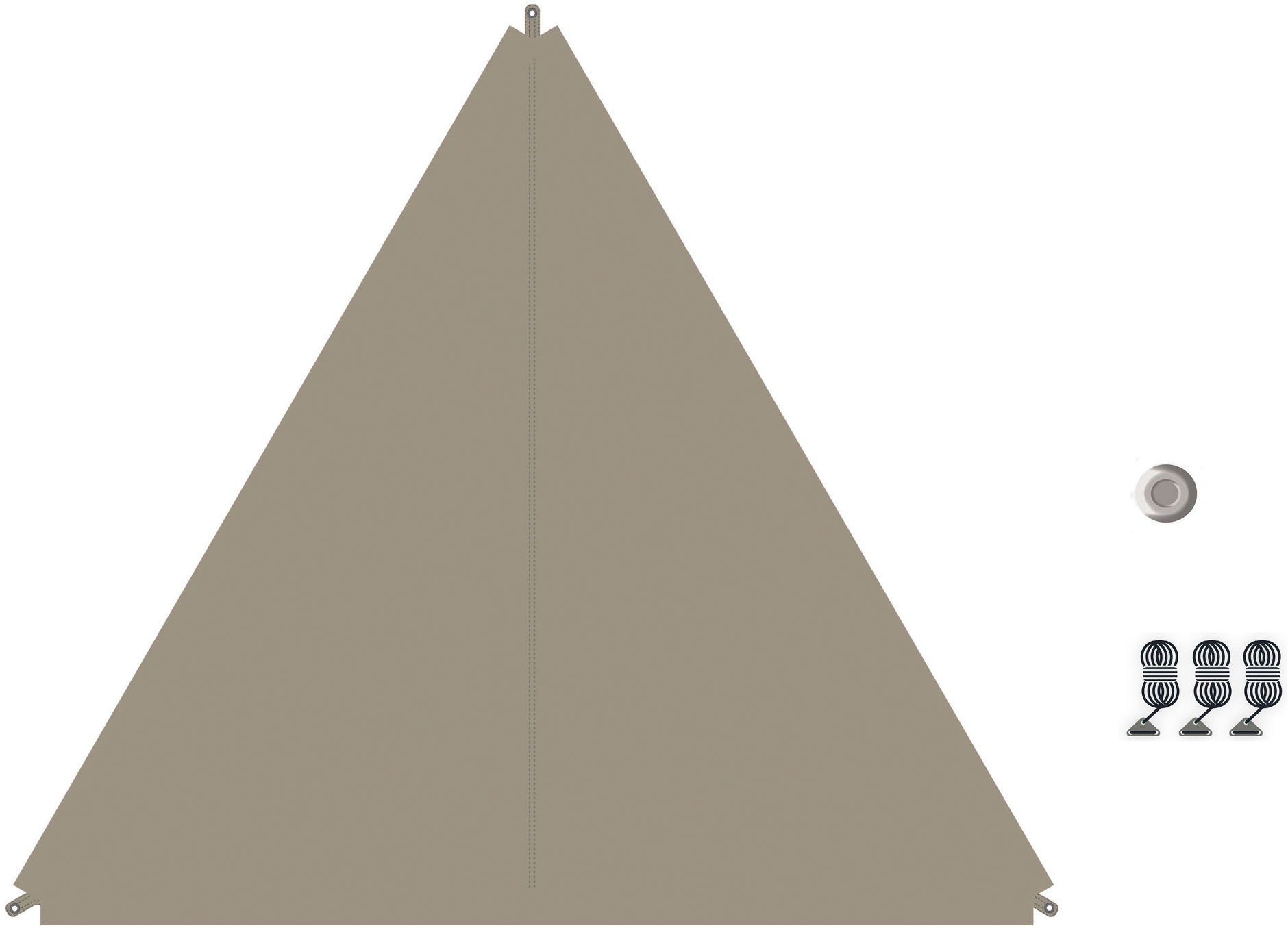 BENT Schaduwdoek TC-zip-Protect canvas single