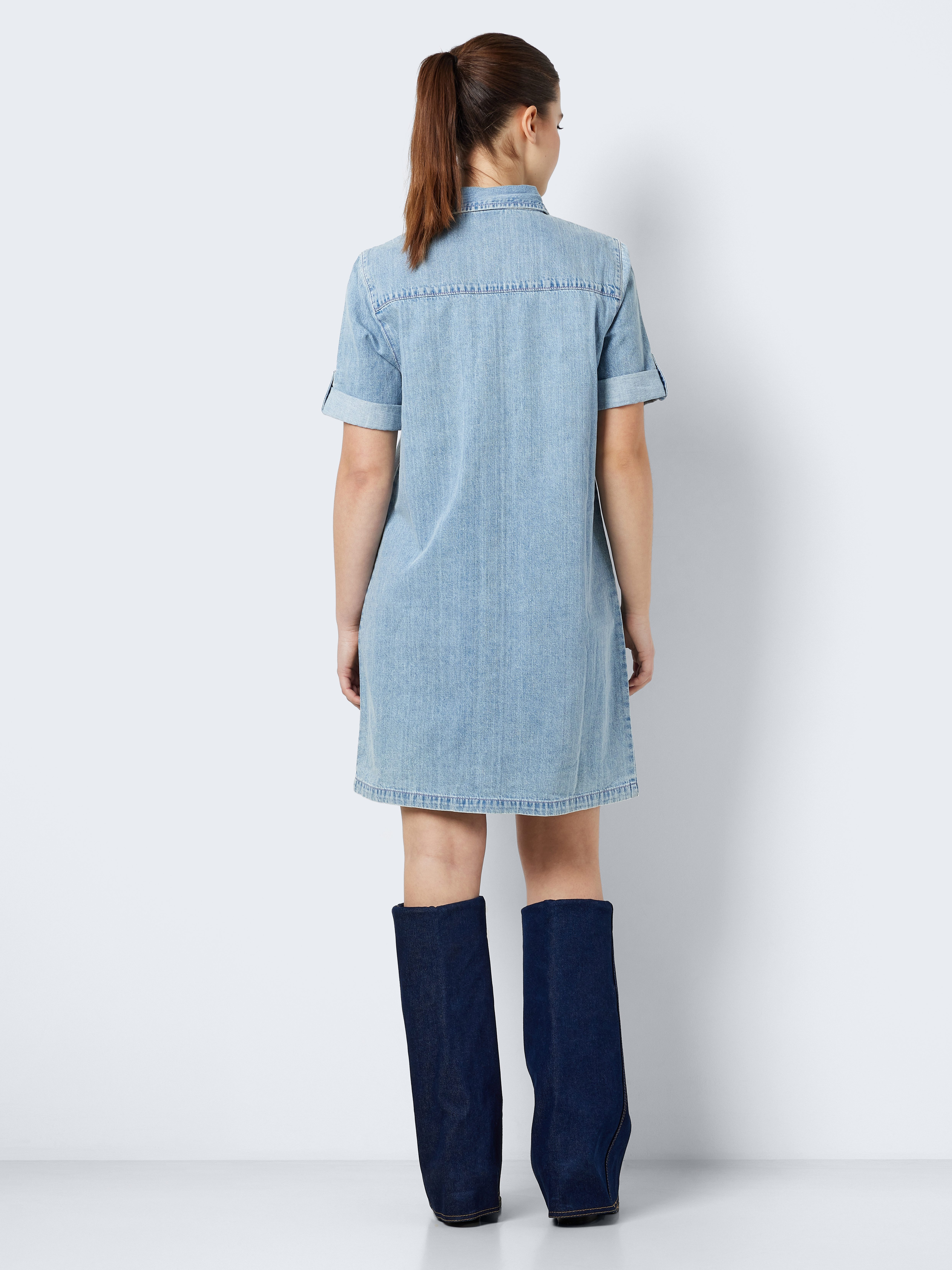 Noisy may Jeans jurk NMNEW SIGNE S/S DENIM DRESS VI003LB NOOS