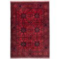 morgenland wollen kleed khal mohammadi geheel gedessineerd rosso 190 x 128 cm handgeknoopt rood