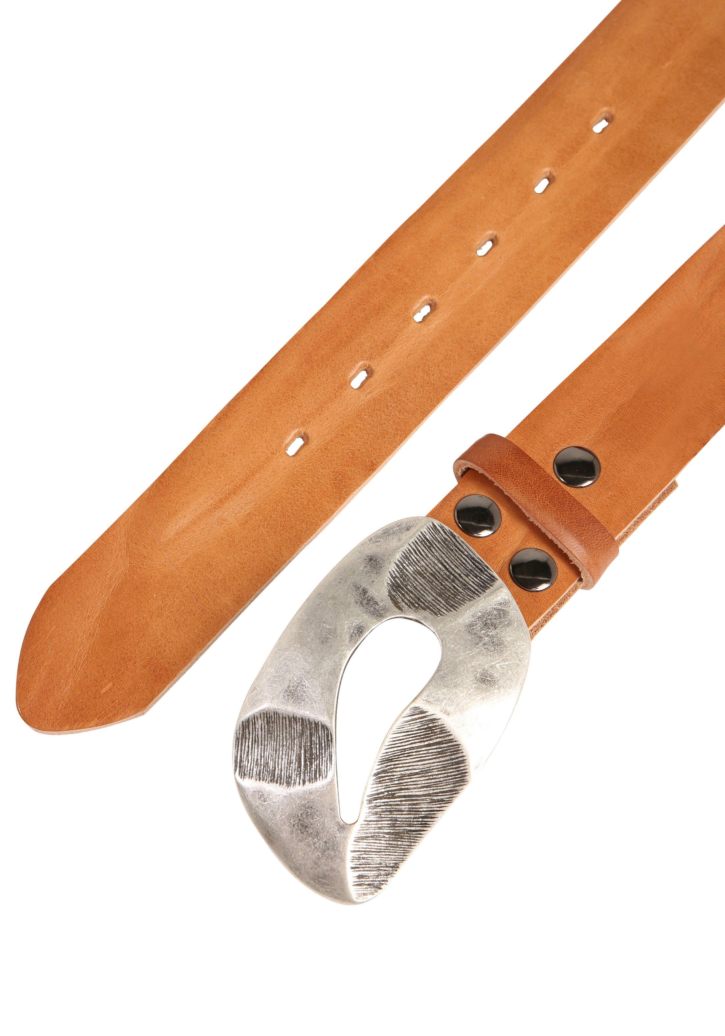 RETTUNGSRING by showroom 019° Leren riem