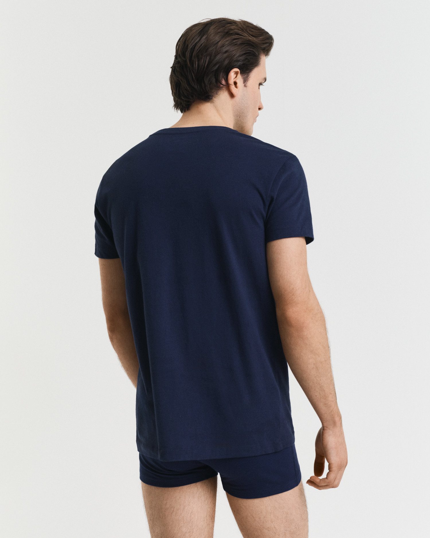 Gant Shirt met korte mouwen C-NECK T-SHIRT 2-PACK