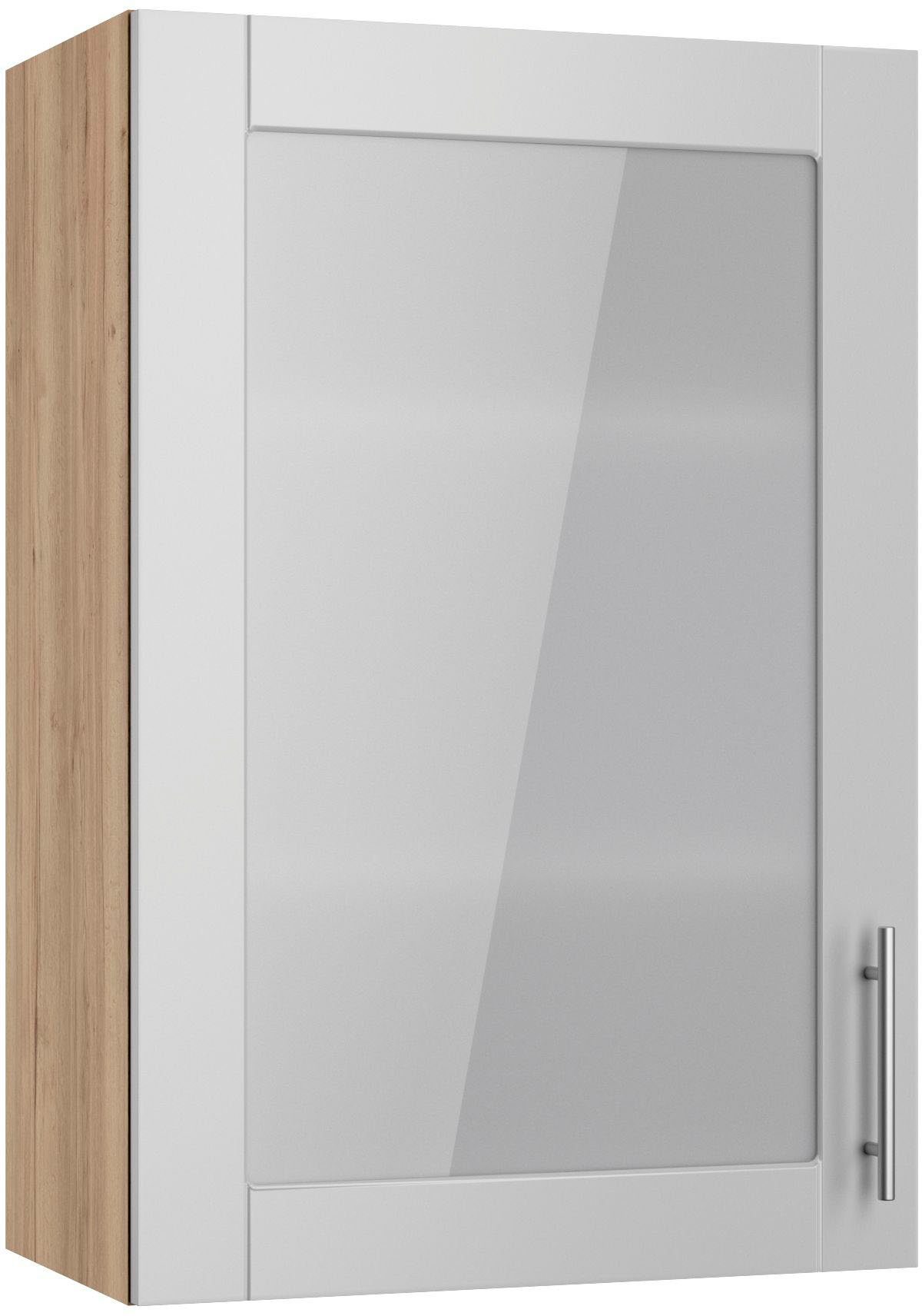 Kochstation Hangend kastje met glasdeur KS-Ahus Breedte 60 cm