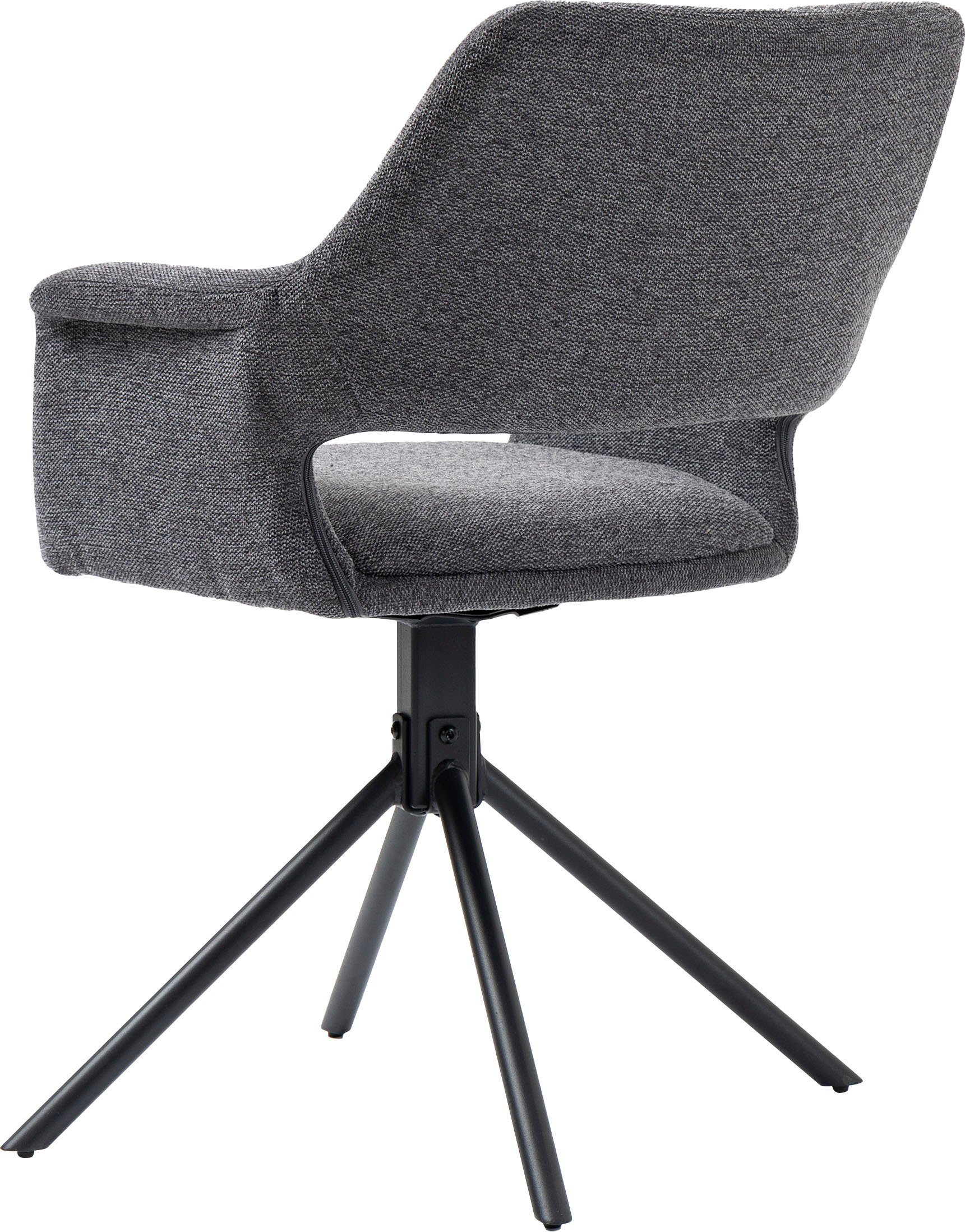 byLIVING Eetkamerstoel Elenore 360° draaibaar (set, 2 stuks)