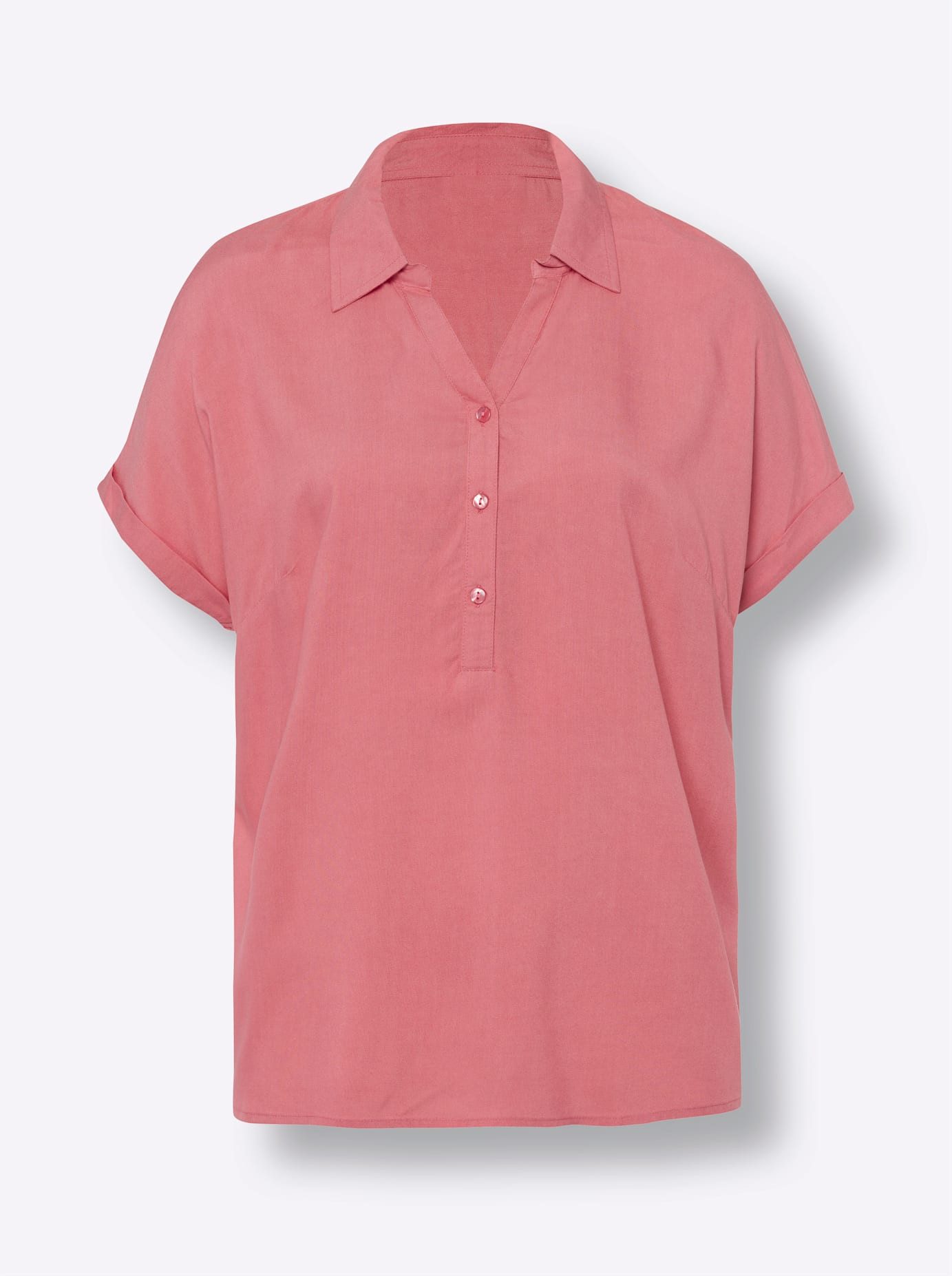 Classic Basics Blouse met korte mouwen