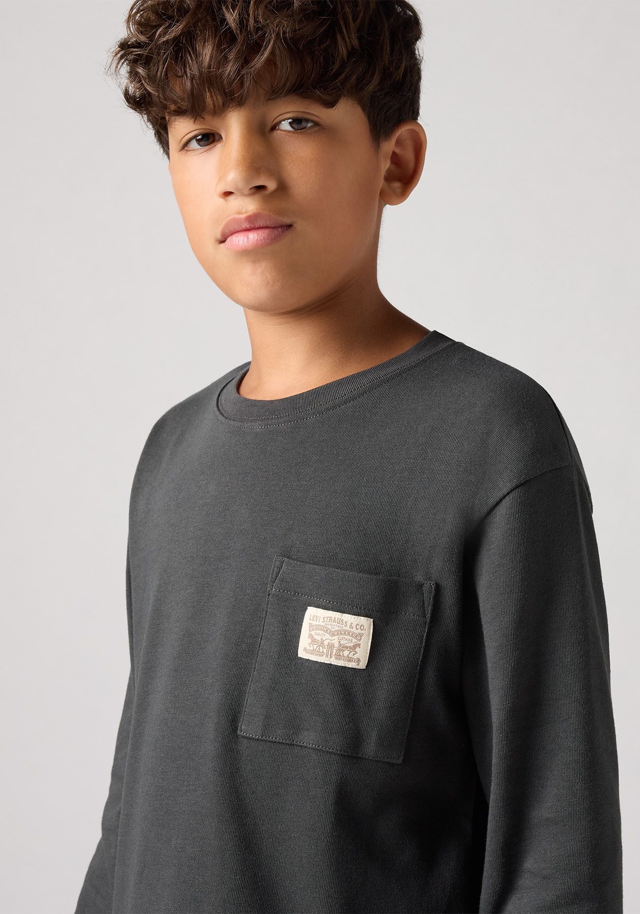 Levi's Kidswear Shirt met lange mouwen
