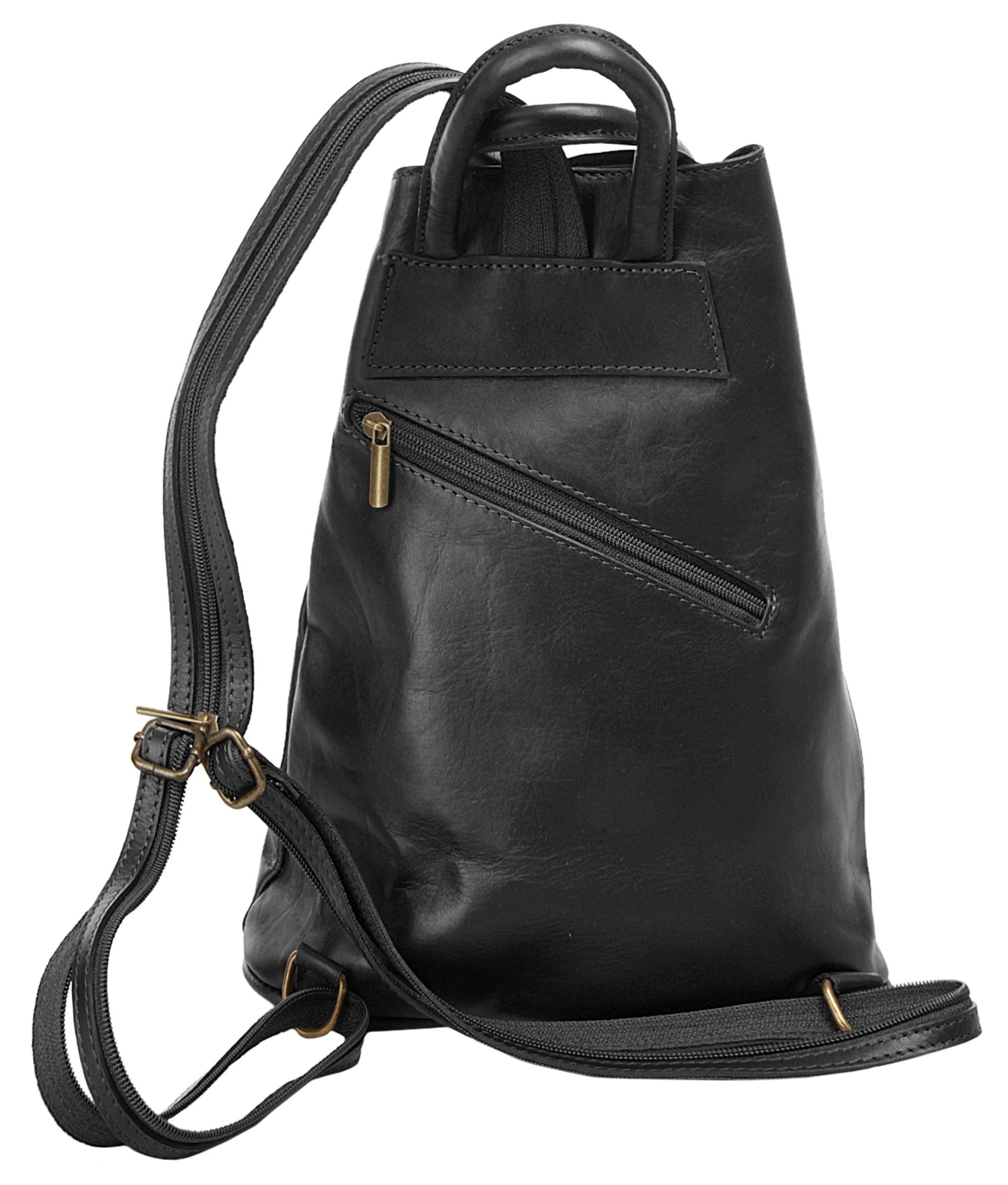 Samantha Look Rugzak echt leer, made in italy